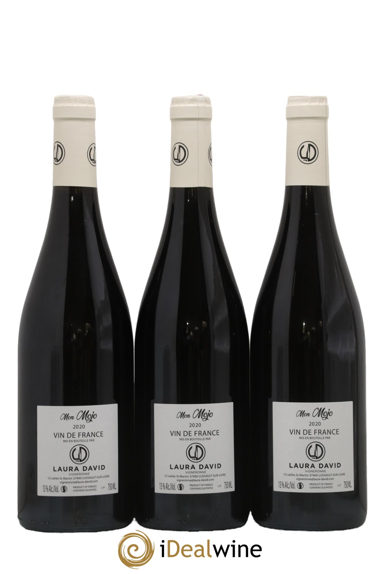 Vin de France Mon Mojo Laura David 2020 - Posten von 3 Flaschen - 1