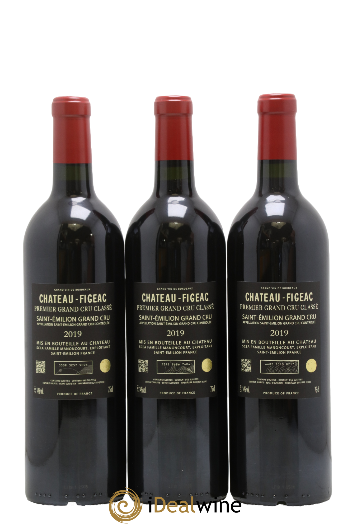 Château Figeac 1er Grand Cru Classé A 2019 - Lot of 6 bottles - 4