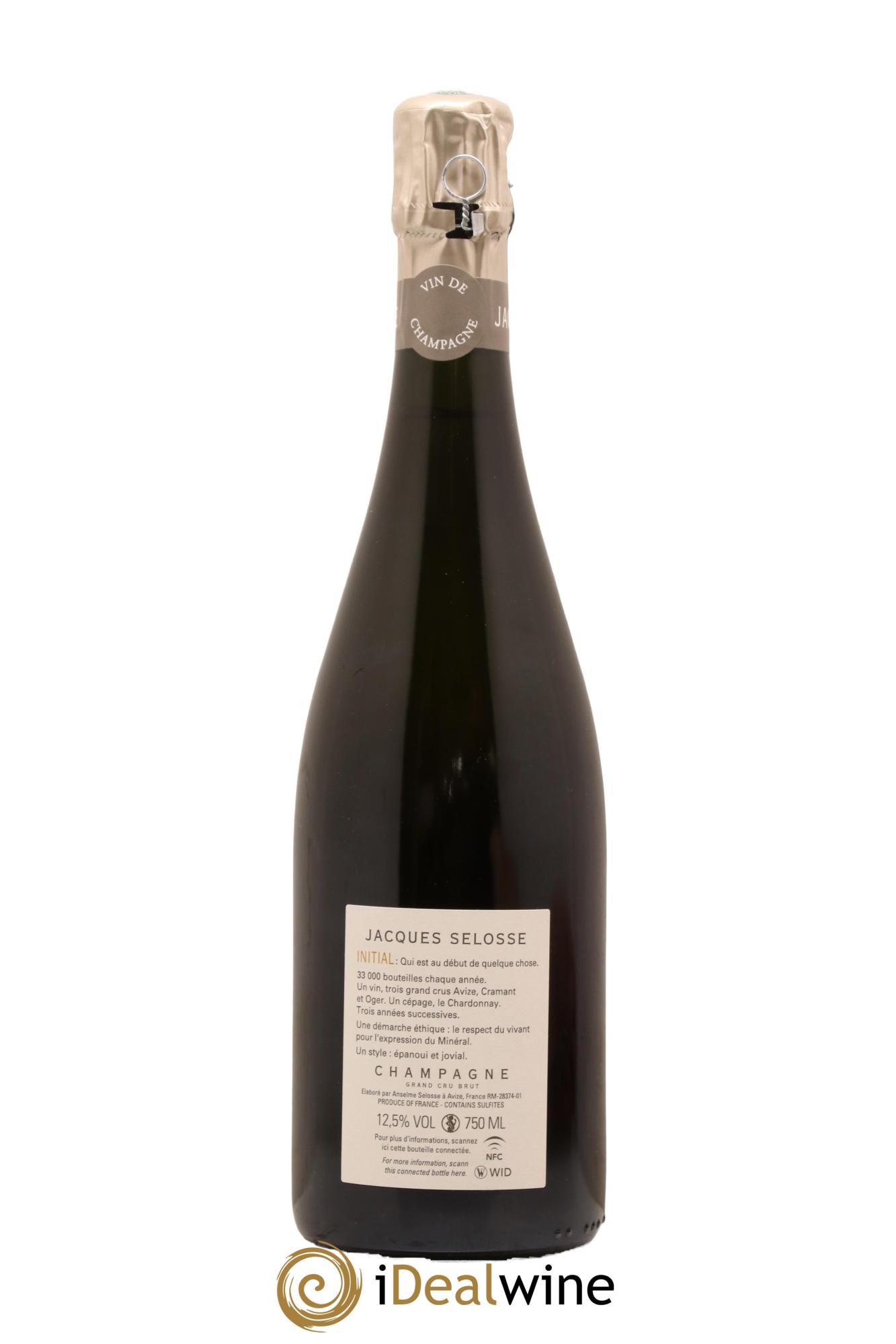Initial Brut Jacques Selosse - Lot de 1 bouteille - 1