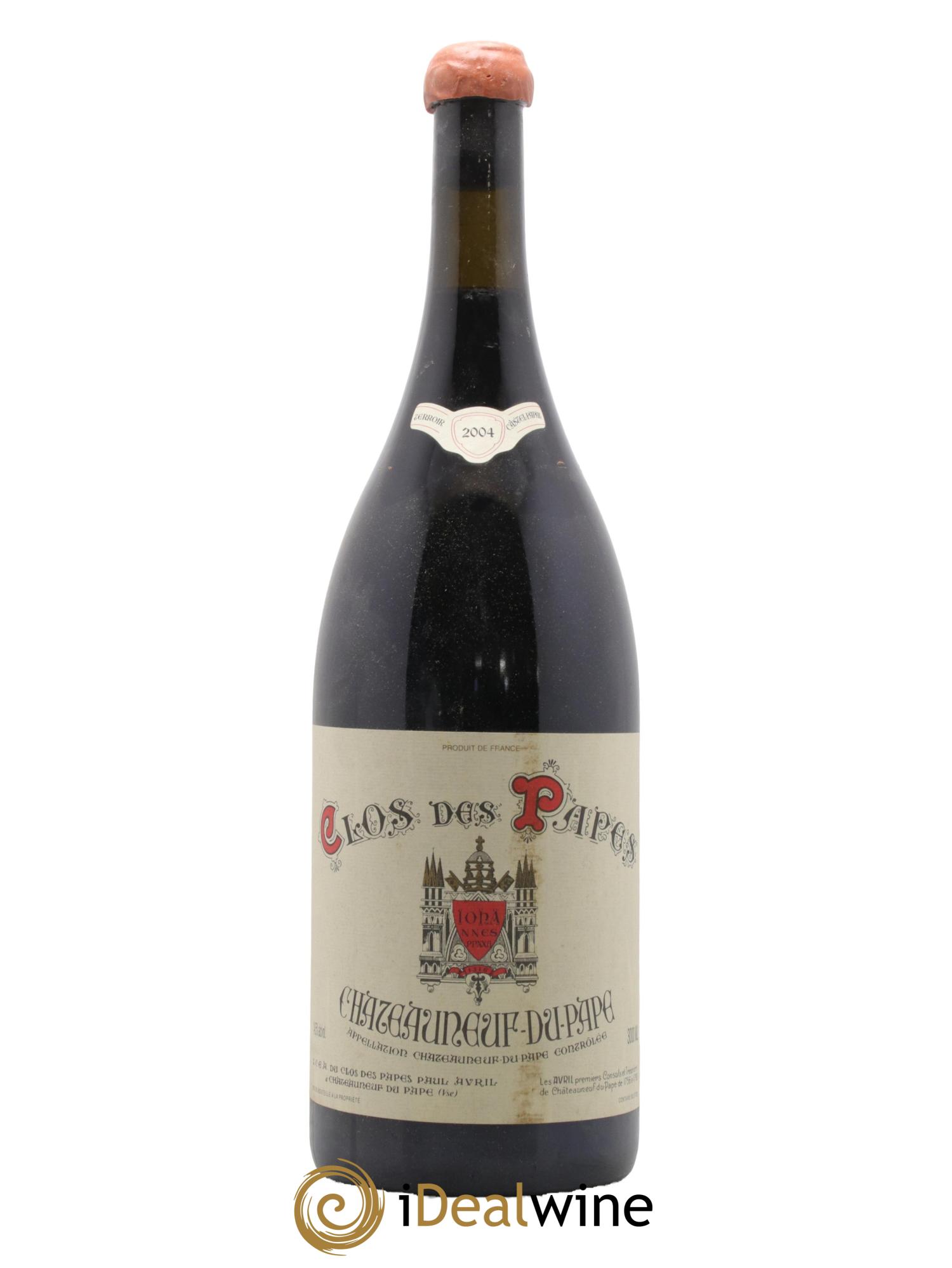 Châteauneuf-du-Pape Clos des Papes - Paul Avril 2004 - Lot of 1 double magnum - 1
