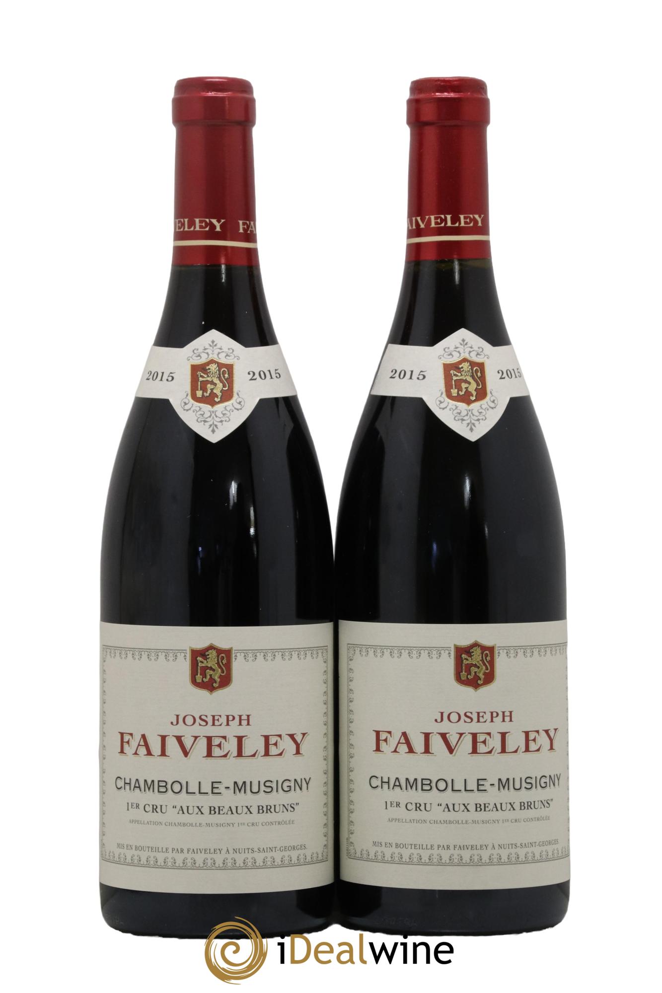 Chambolle-Musigny 1er Cru Aux Beaux Bruns Faiveley Beaux Bruns Faiveley 2015 - Lot de 2 bouteilles - 0