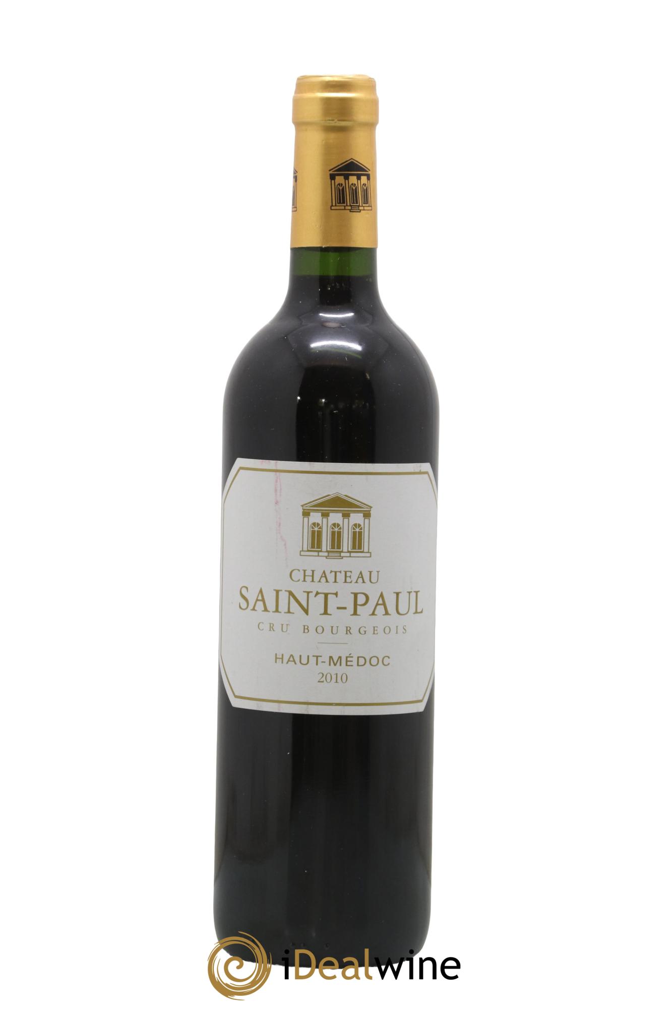 Château Saint-Paul Cru Bourgeois 2010 - Lot of 1 bottle - 0