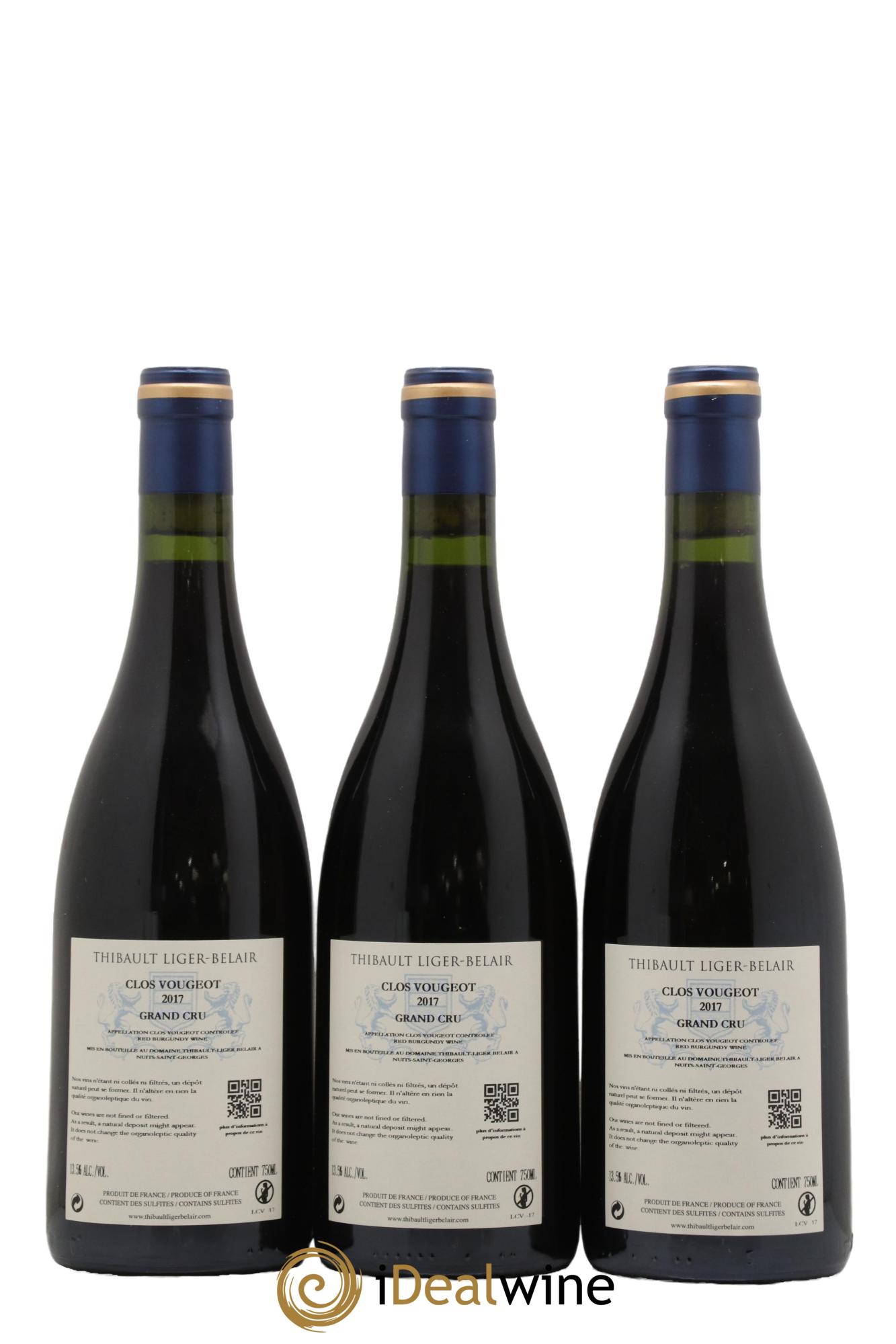 Clos de Vougeot Grand Cru Thibault Liger-Belair 2017 - Lot de 6 bouteilles - 4