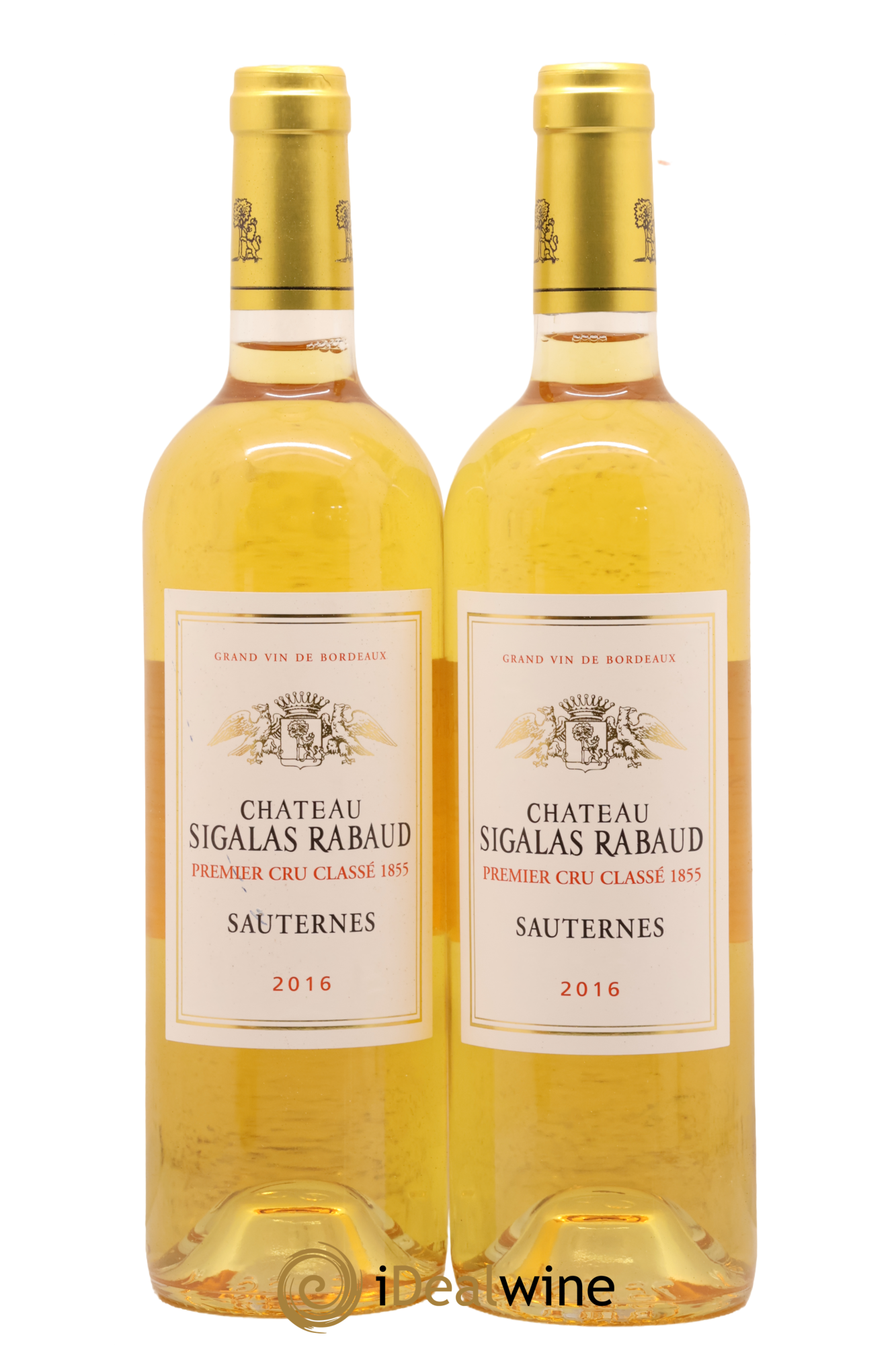 Château Sigalas Rabaud 1er Grand Cru Classé 2016 - Lot de 2 bouteilles - 0