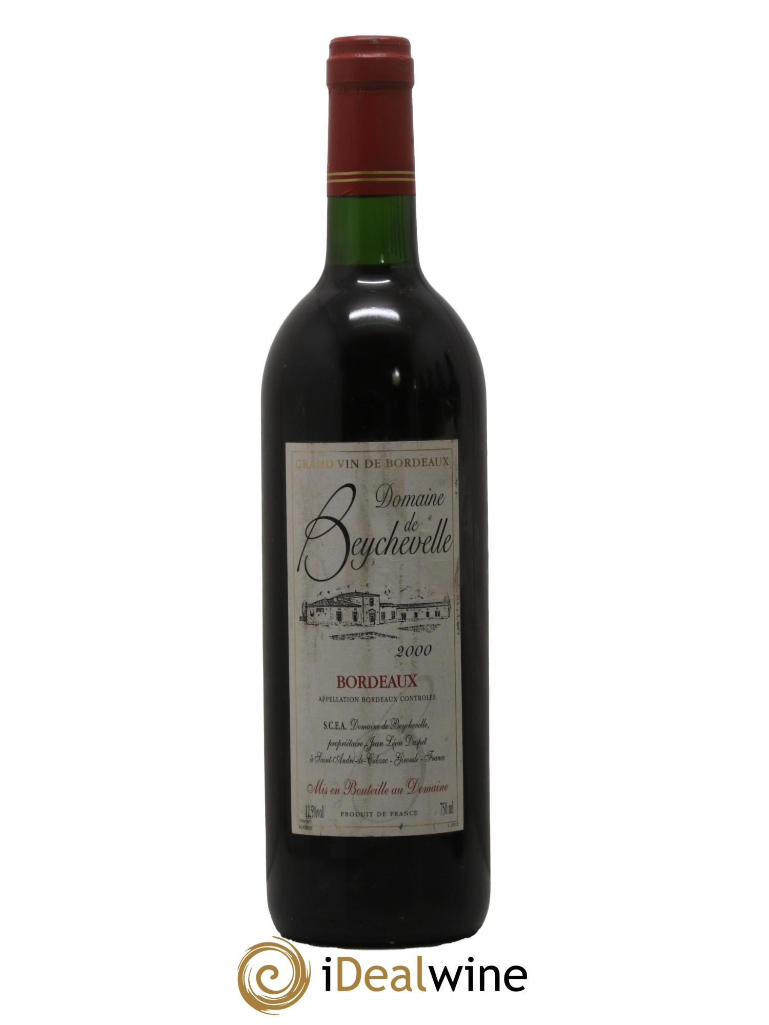 Bordeaux Domaine De Beychevelle 2000 - Lot de 1 bouteille - 0