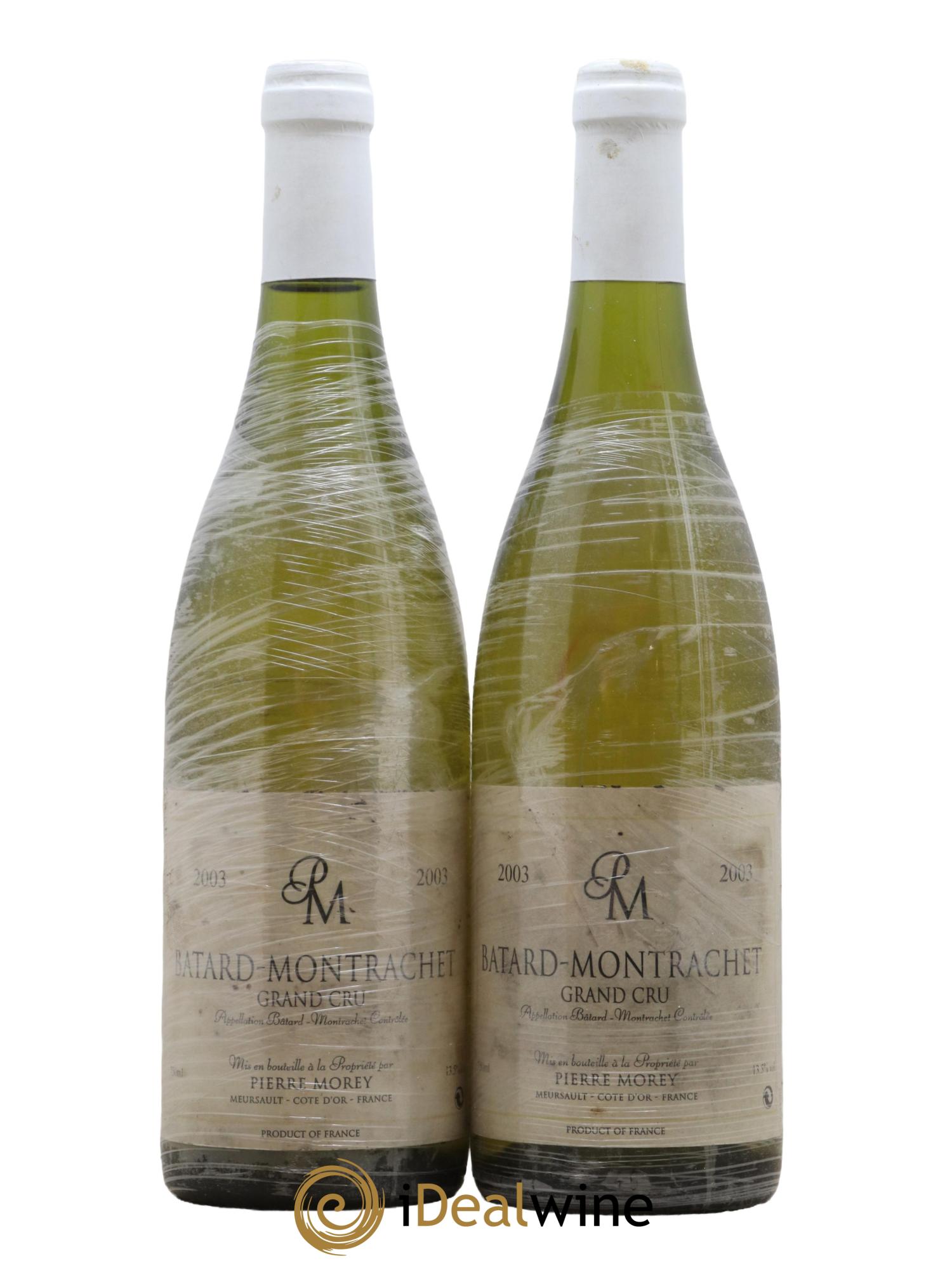 Bâtard-Montrachet Grand Cru Pierre Morey (Domaine) 2003 - Lot de 2 bouteilles - 0