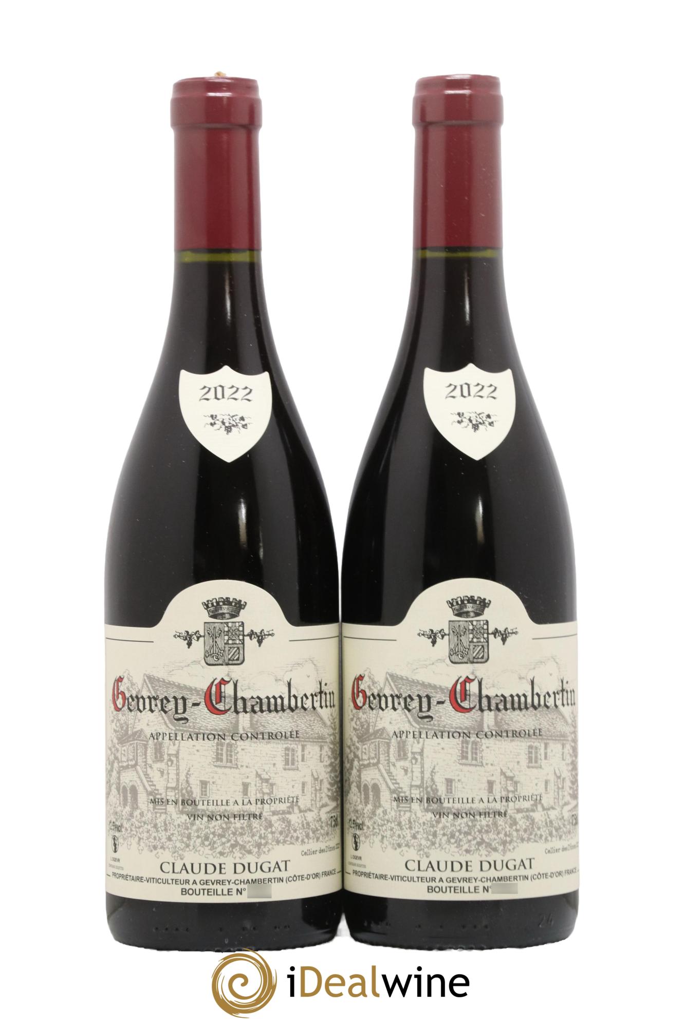 Gevrey-Chambertin Claude Dugat 2022 - Lot de 2 bouteilles - 0