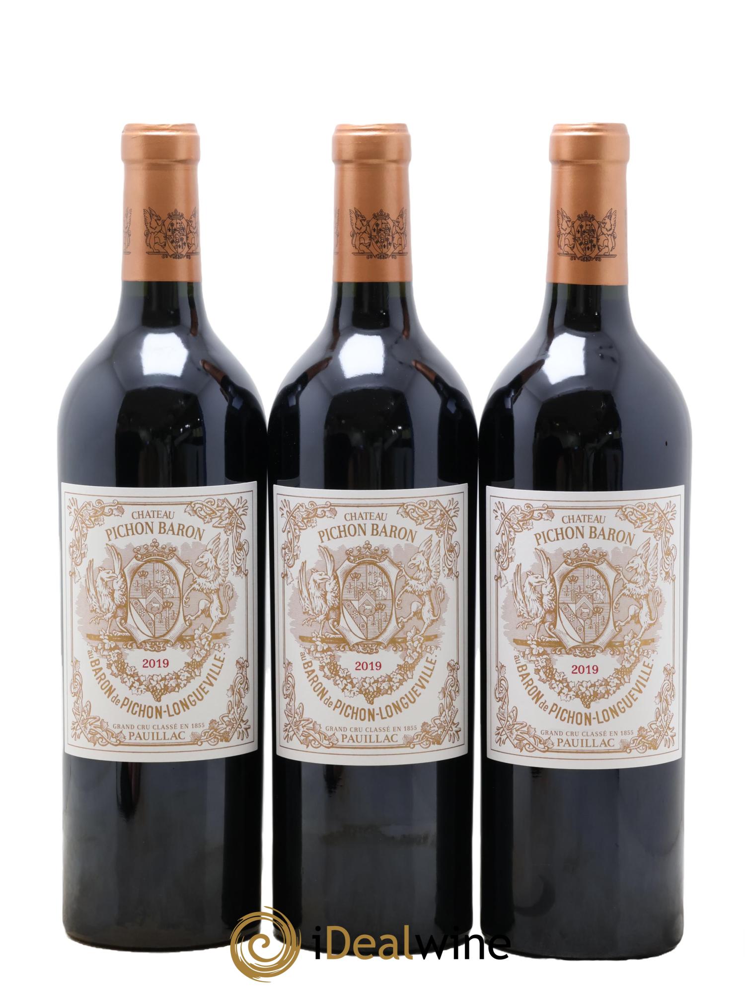 Pichon Longueville Baron 2ème Grand Cru Classé 2019 - Lot of 6 bottles - 3