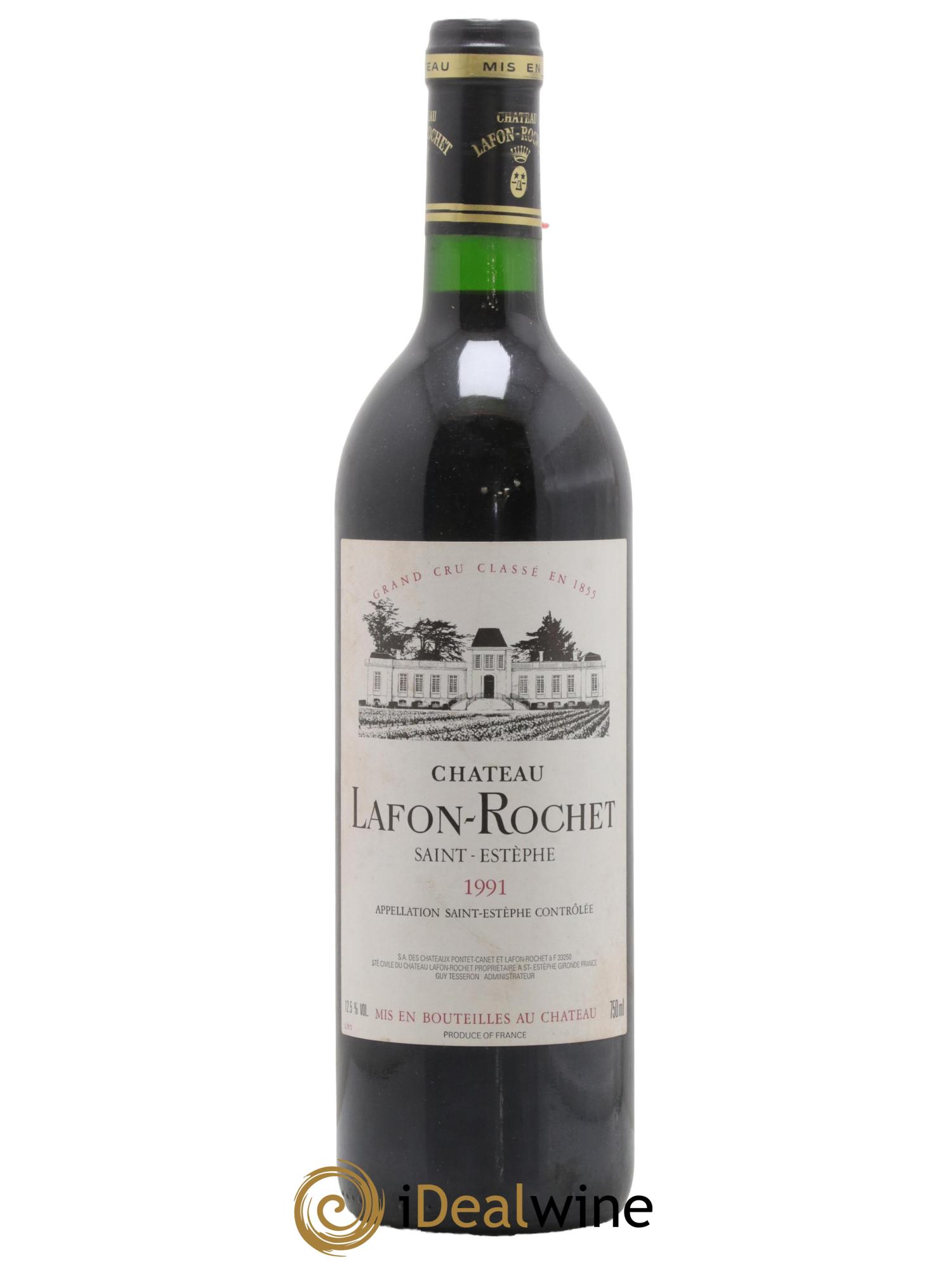 Château Lafon Rochet 4ème Grand Cru Classé 1991 - Lotto di 1 bottiglia - 0