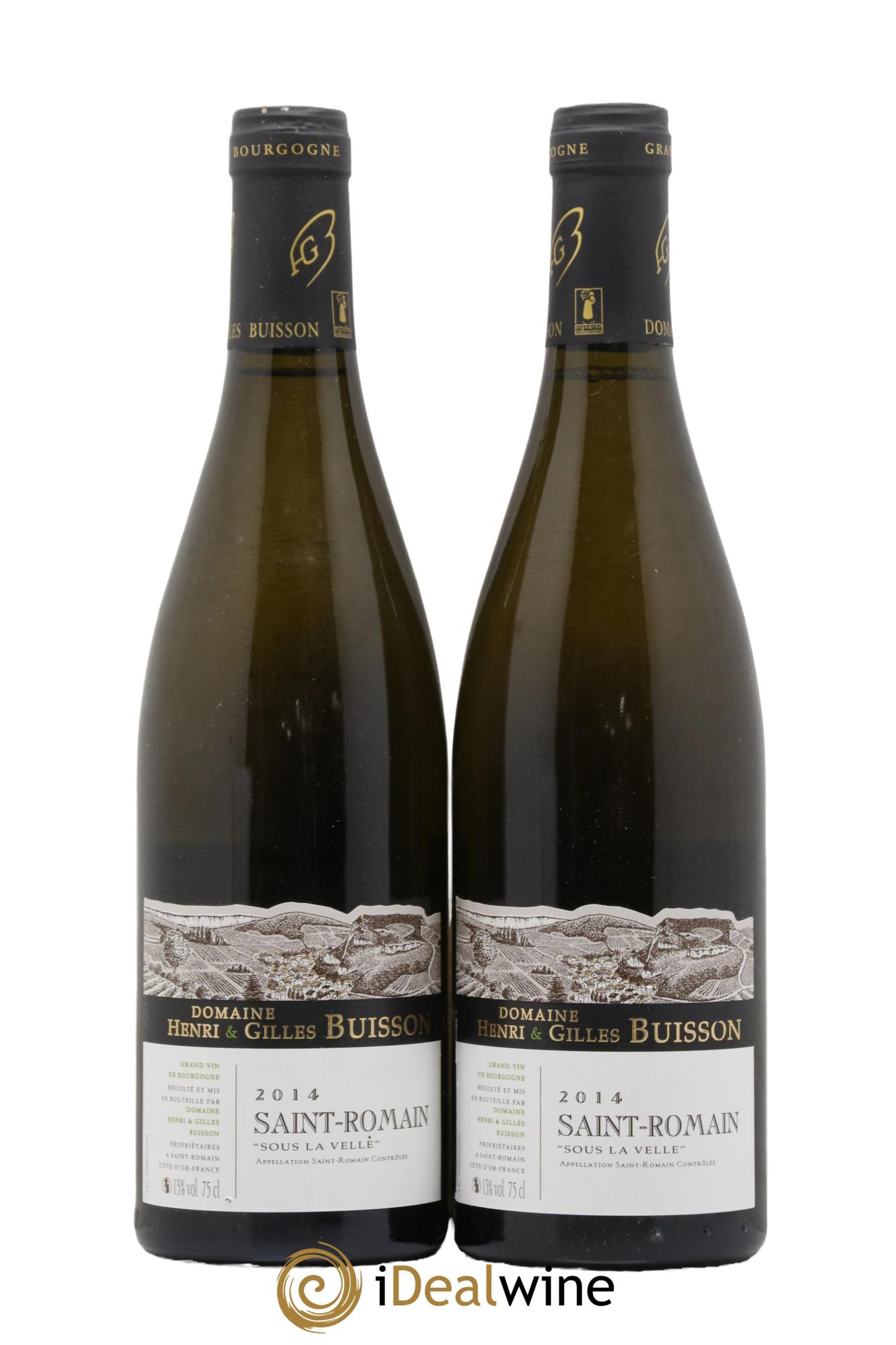 Saint-Romain Sous la Velle Henri et Gilles Buisson (Domaine) 2014 - Lot de 2 bouteilles - 0