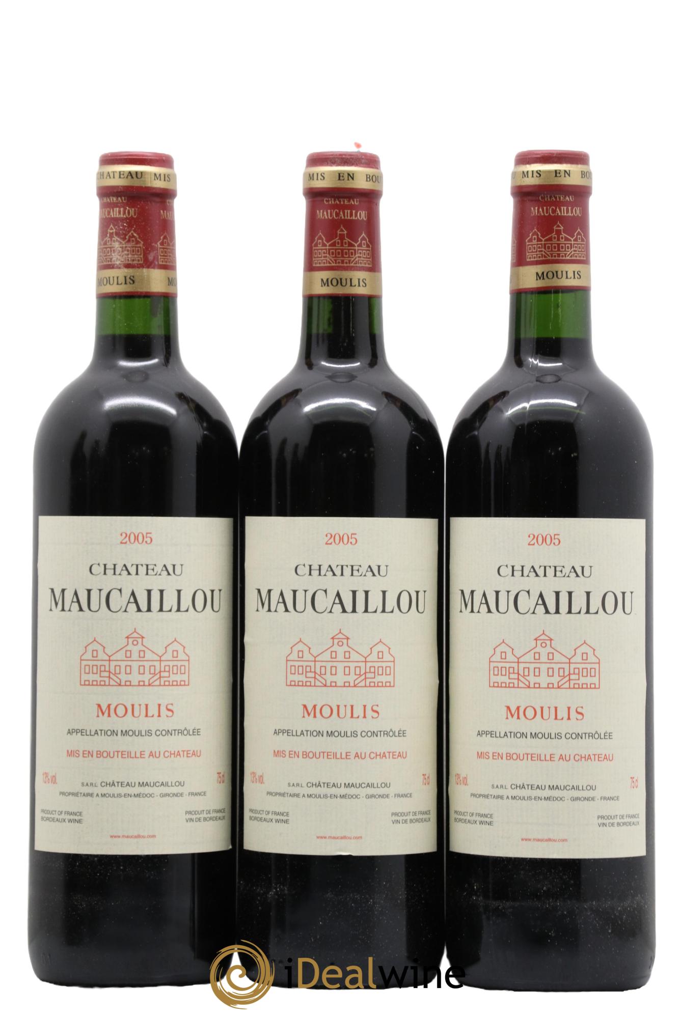 Château Maucaillou 2005 - Lot de 6 bouteilles - 1