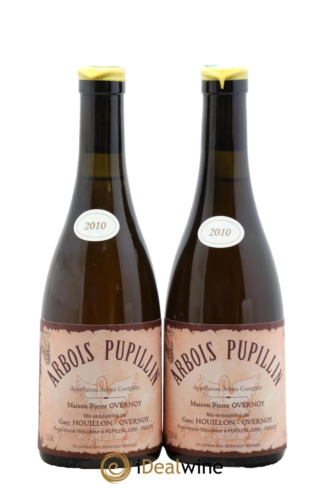 Arbois-Pupillin Vieux Savagnin Ouillé 50cl (VSO) Overnoy-Houillon (Domaine) 2010 - Lot of 2 500ml formats - 0