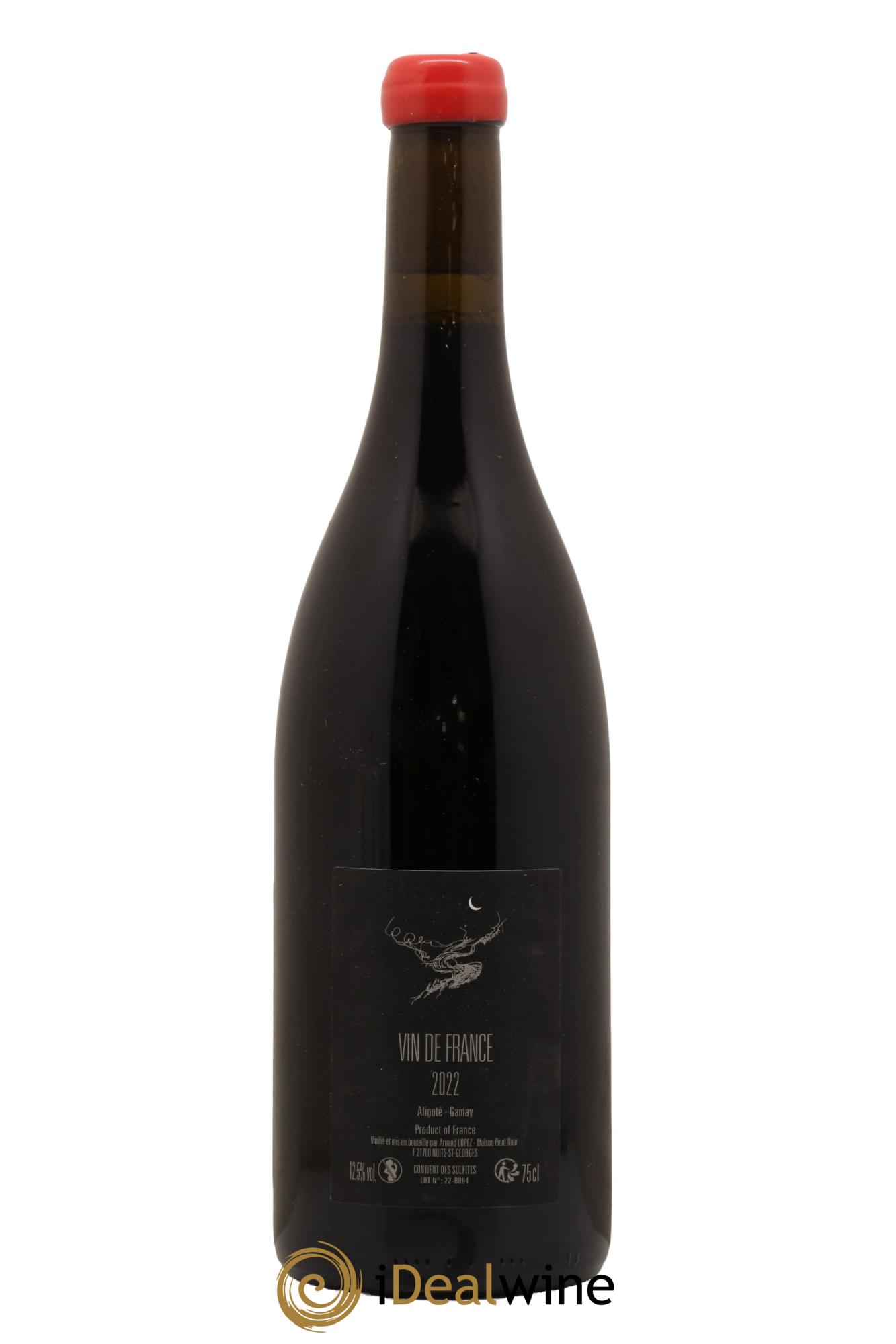 Vin de France Blouge Arnaud Lopez 2022 - Lot de 1 bouteille - 1