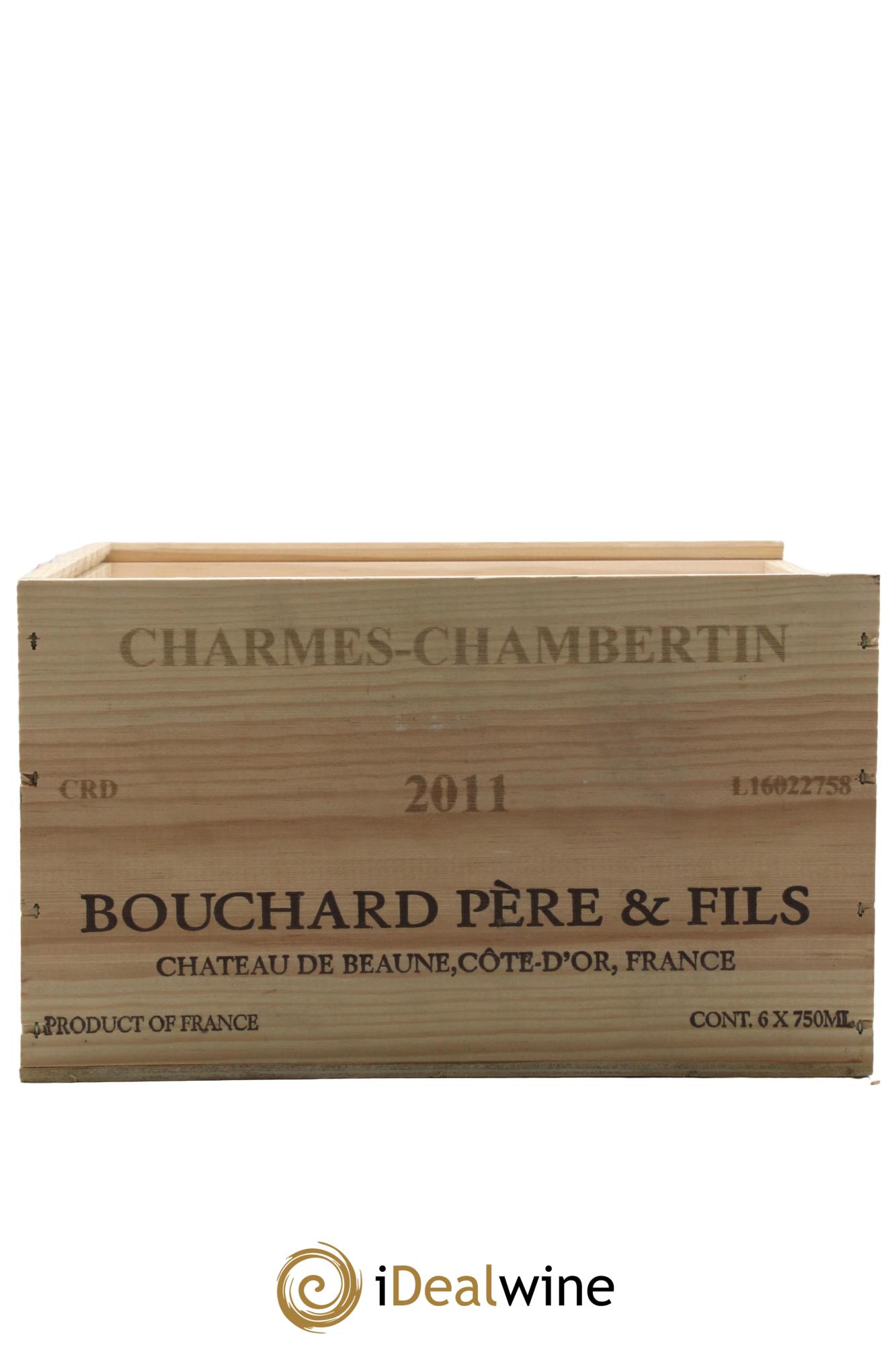 Charmes-Chambertin Grand Cru Bouchard Père & Fils 2011 - Lot de 6 bouteilles - 5