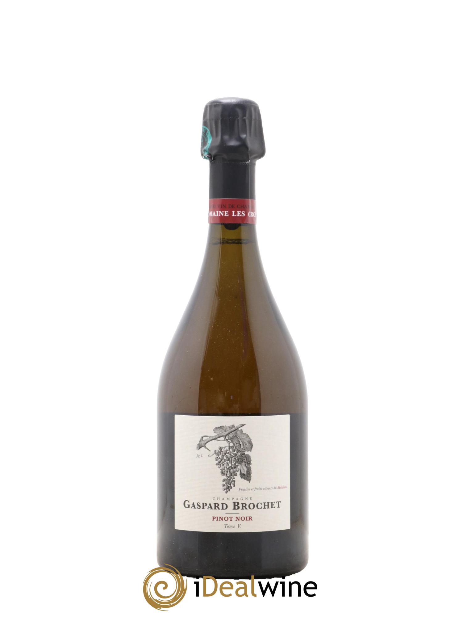 Champagne Pinot Noir Tome V Gaspard Brochet 2021 - Lot de 1 bouteille - 0