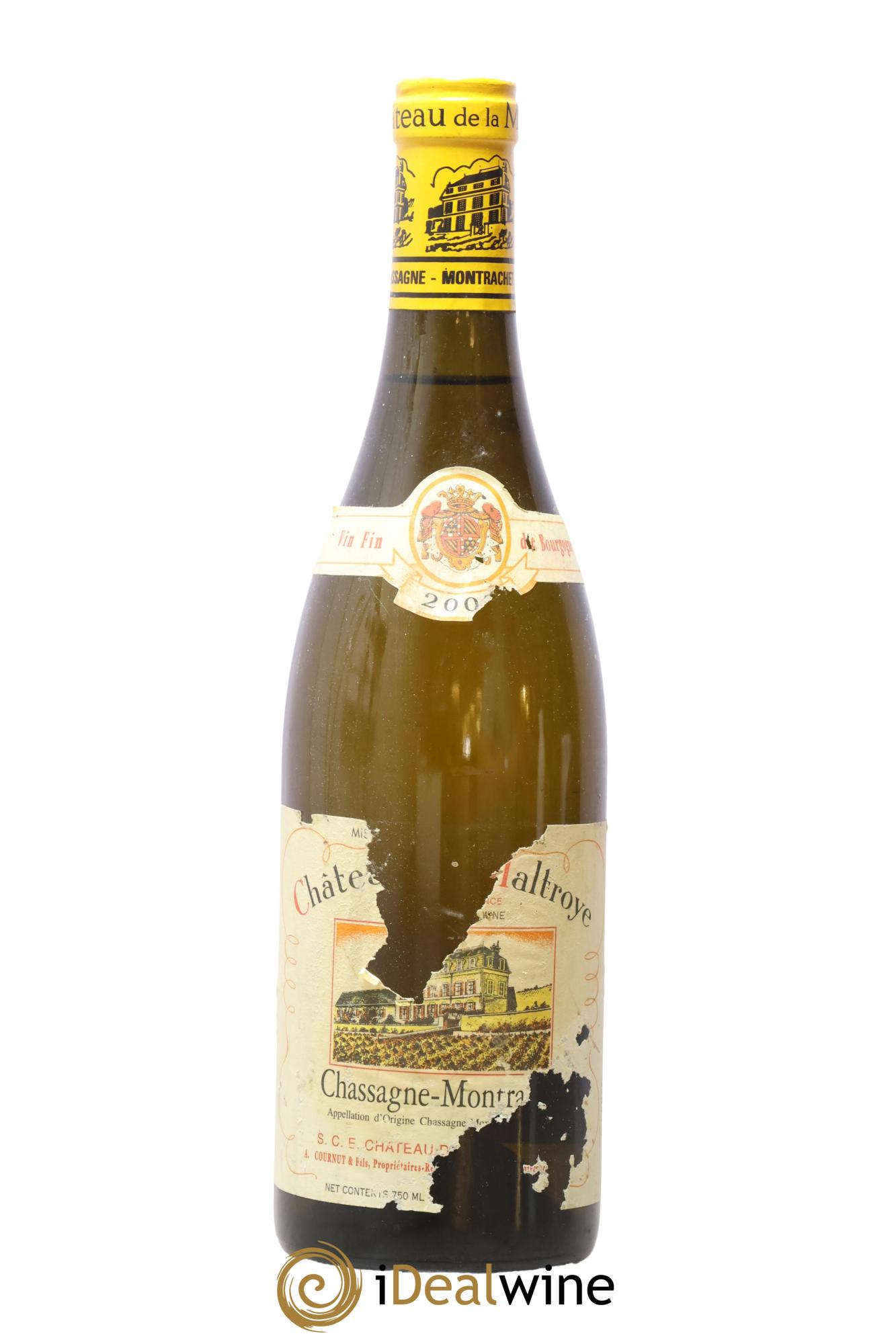 Chassagne-Montrachet Château de la Maltroye 2003 - Lot de 1 bouteille - 0