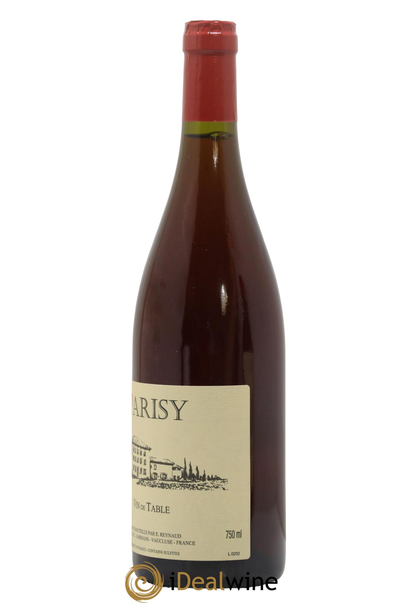 Vin de Table Parisy Emmanuel Reynaud 2020 - Posten von 1 Flasche - 1