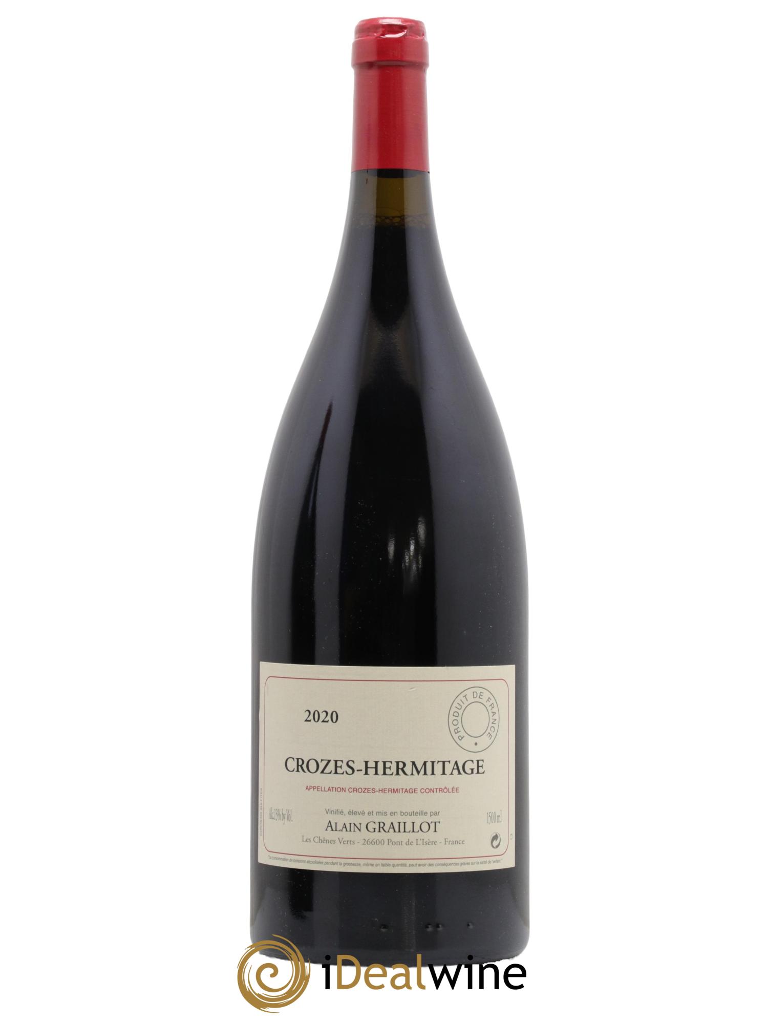 Crozes-Hermitage Domaine Graillot 2020 - Lot de 1 magnum - 0