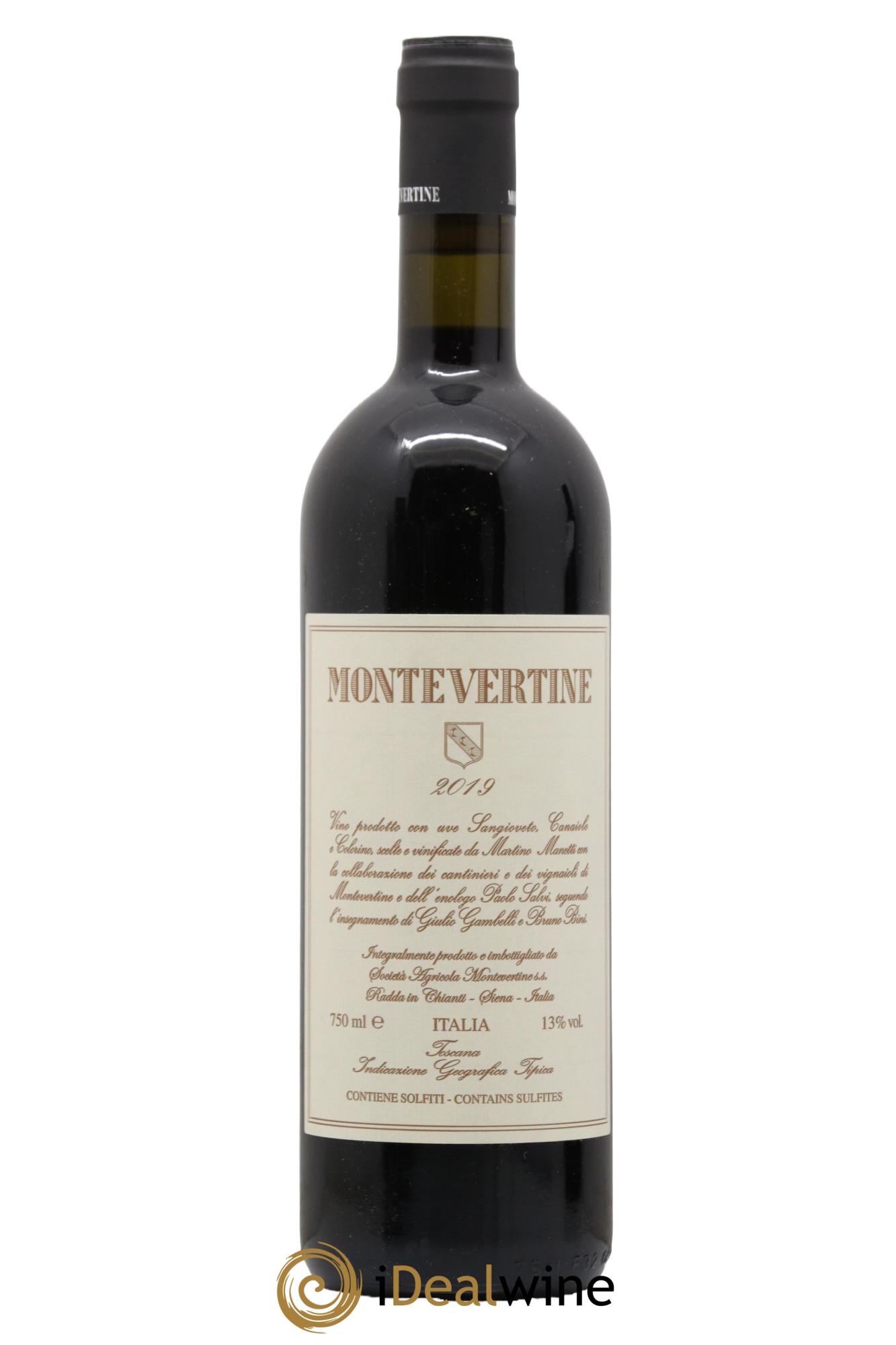 Toscana IGT Montevertine Famille Manetti 2019 - Lot de 1 bouteille - 0