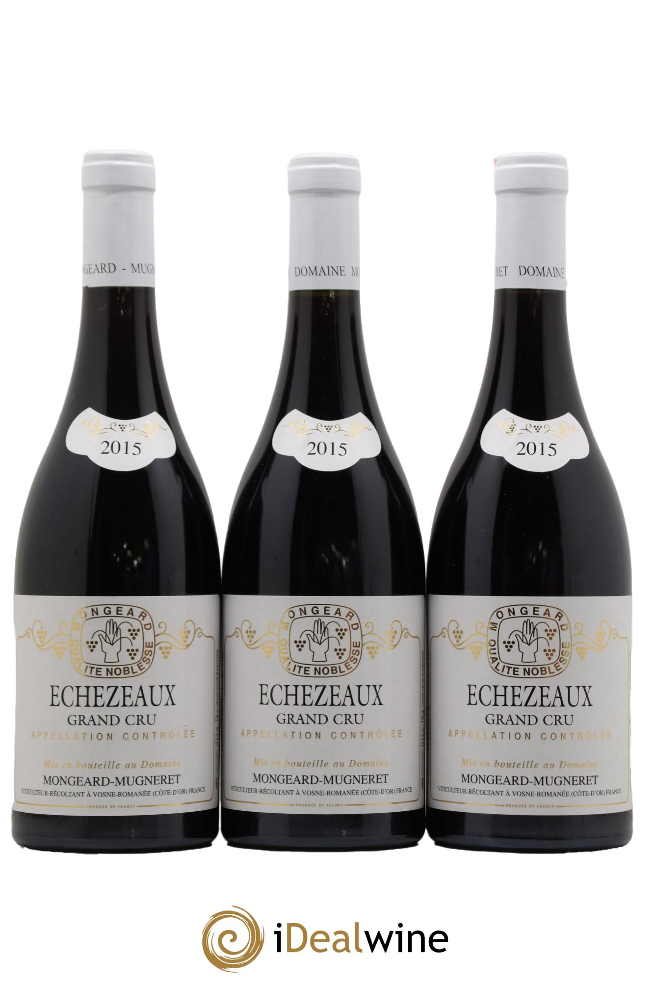 Echezeaux Grand Cru Mongeard-Mugneret (Domaine) 2015 - Lot de 3 bouteilles - 0