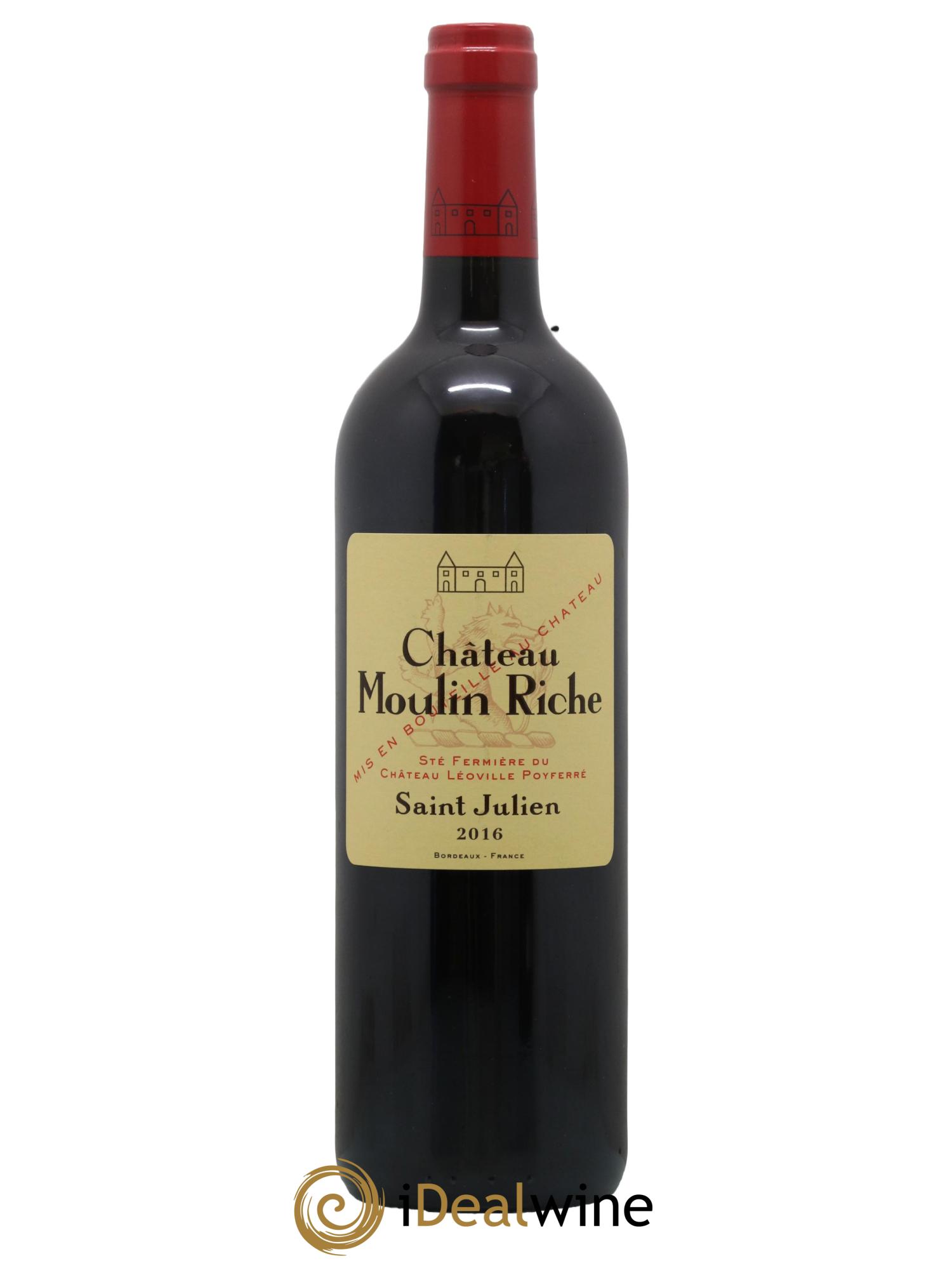 Château Moulin Riche 2016 - Posten von 1 Flasche - 0