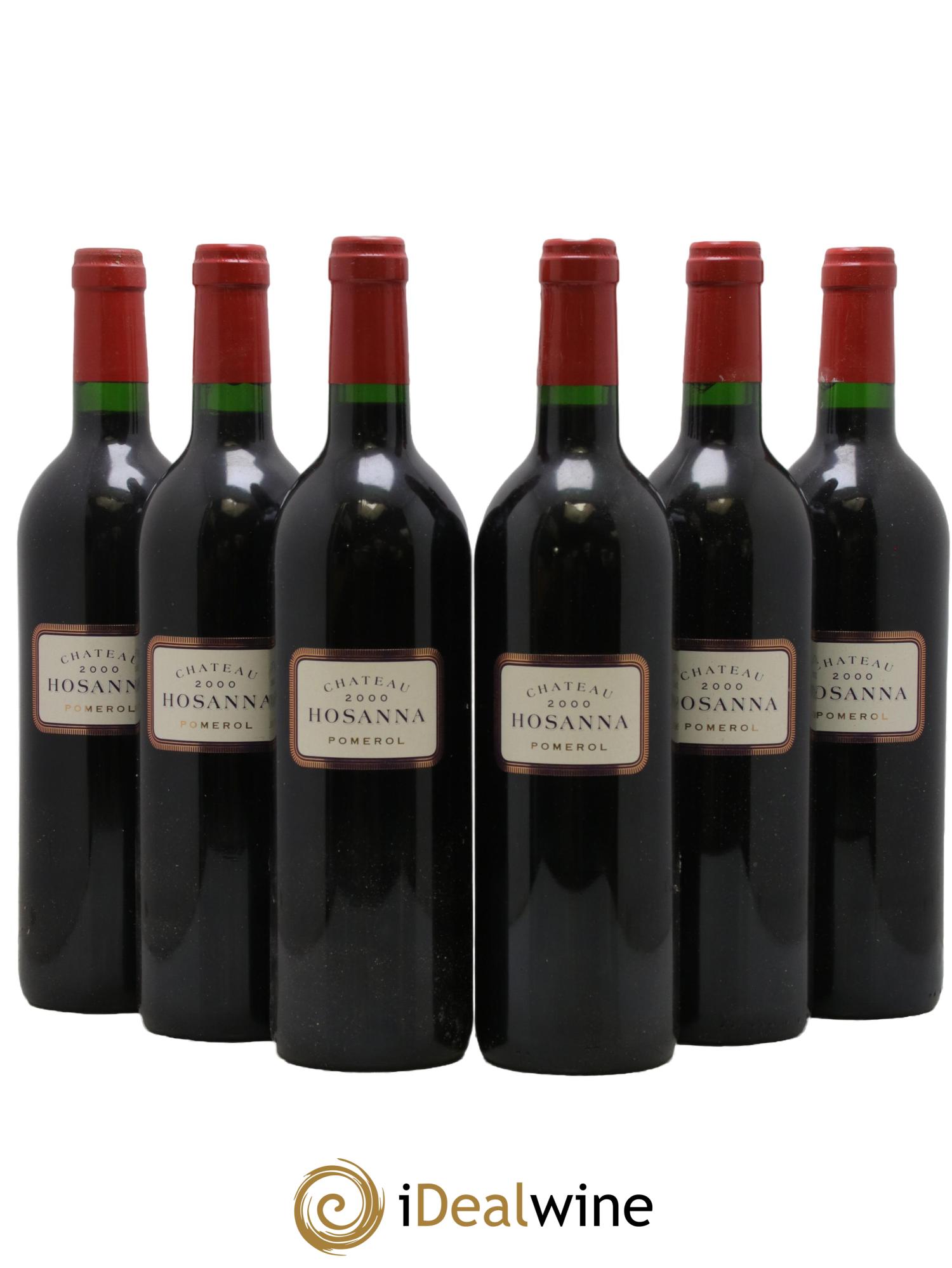 Château Hosanna 2000 - Lot of 6 bottles - 0