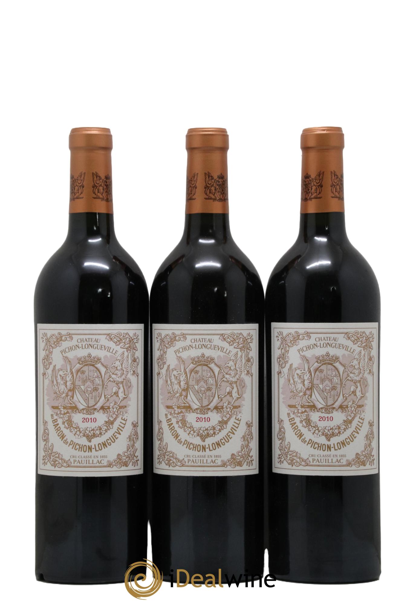 Pichon Longueville Baron 2ème Grand Cru Classé 2010 - Posten von 12 Flaschen - 3