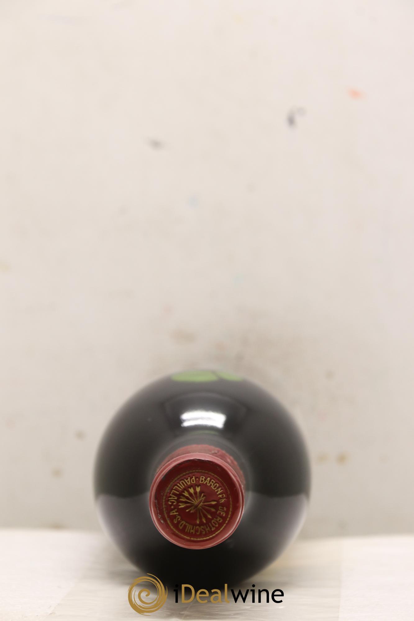 Château Mouton Rothschild 1er Grand Cru Classé 1981 - Lot de 1 bouteille - 1