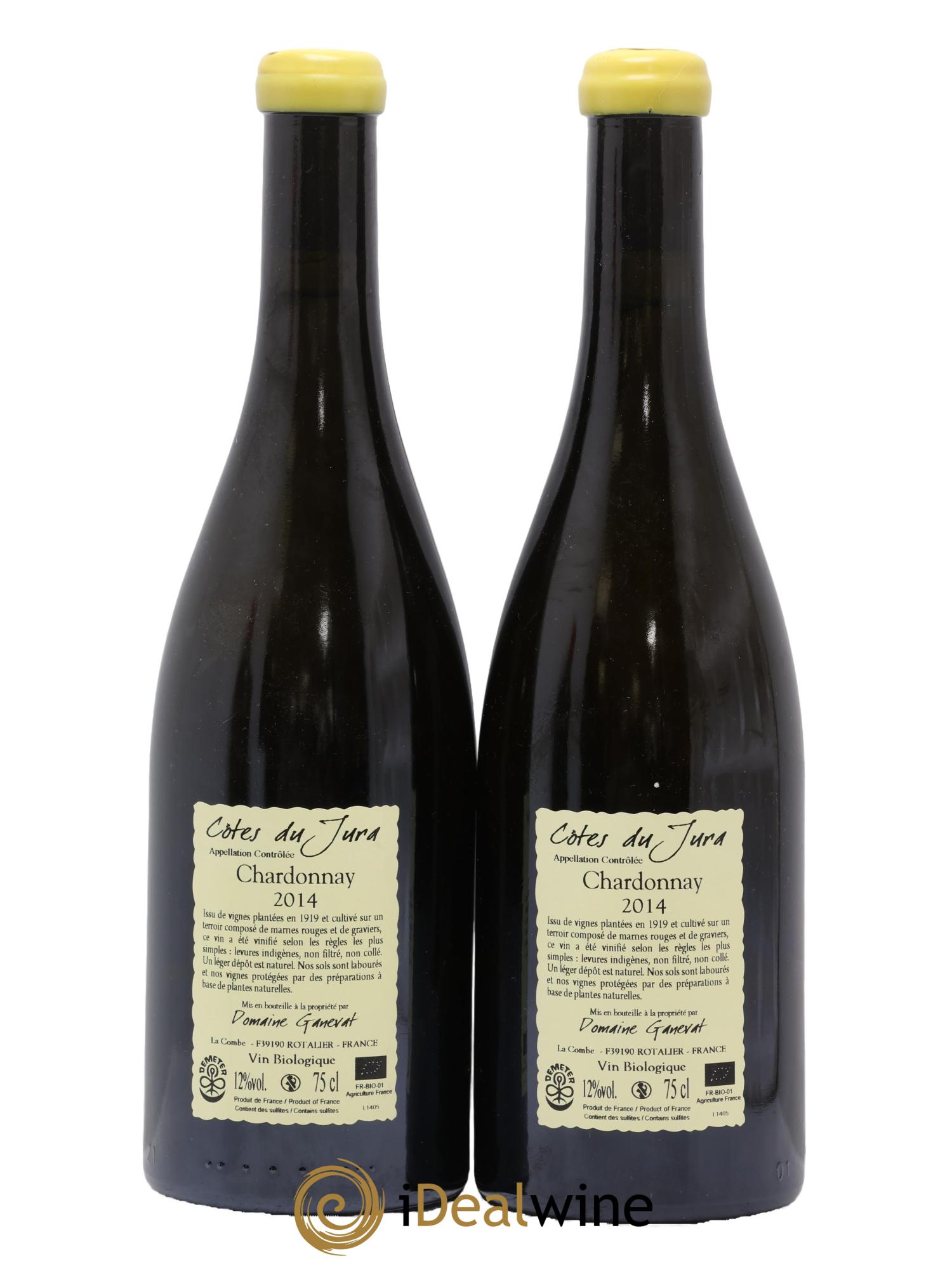 Côtes du Jura Les Grands Teppes Vieilles Vignes Jean-François Ganevat (Domaine) 2014 - Lot de 2 bouteilles - 1