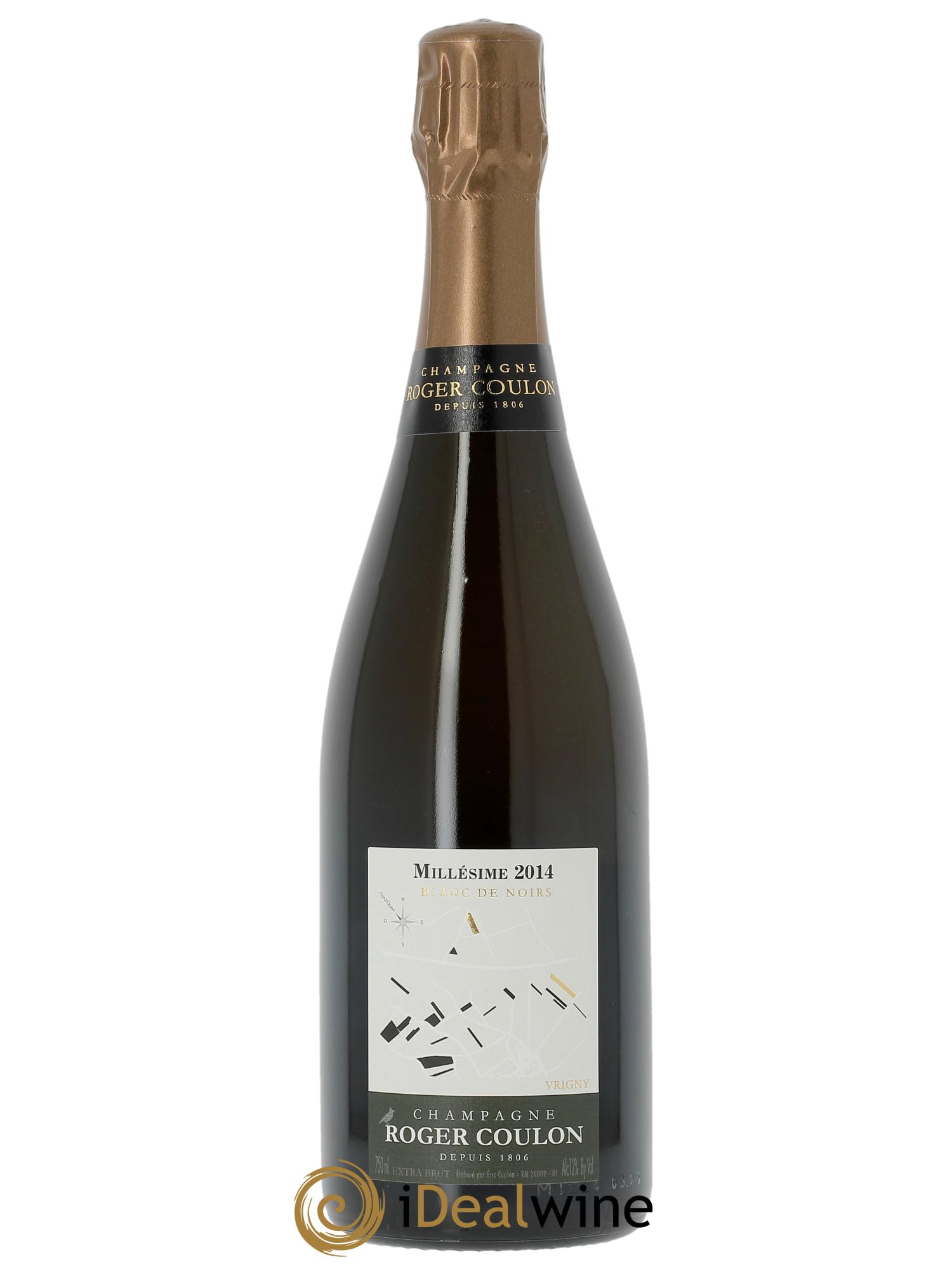 Franc de Pied Blanc de Noirs Extra-Brut Roger Coulon  2014 - Lot de 1 bouteille - 0