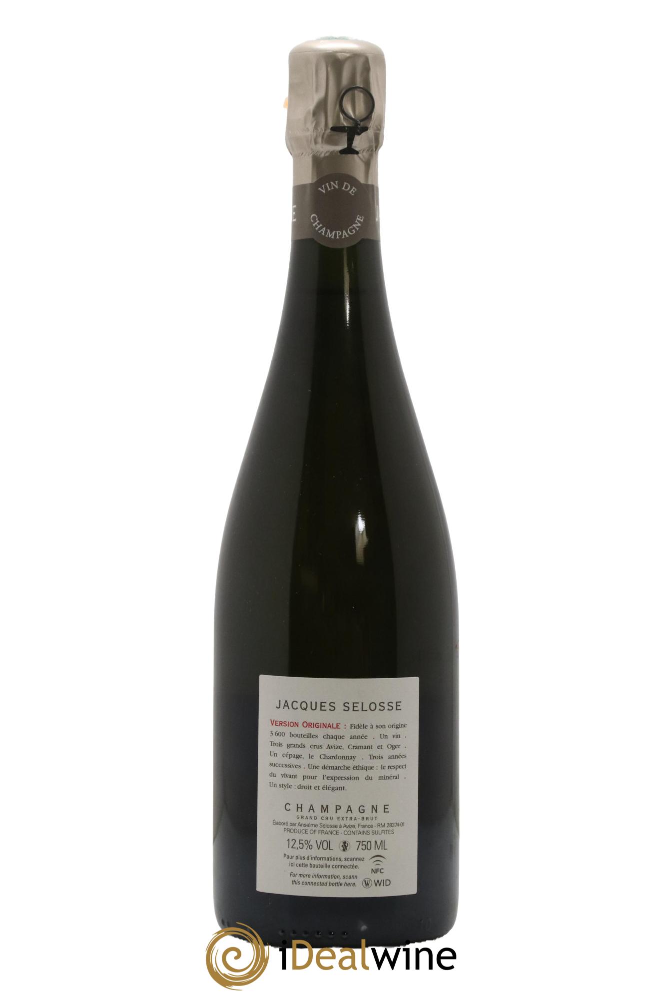 Version Originale Jacques Selosse - Lot de 1 bouteille - 1