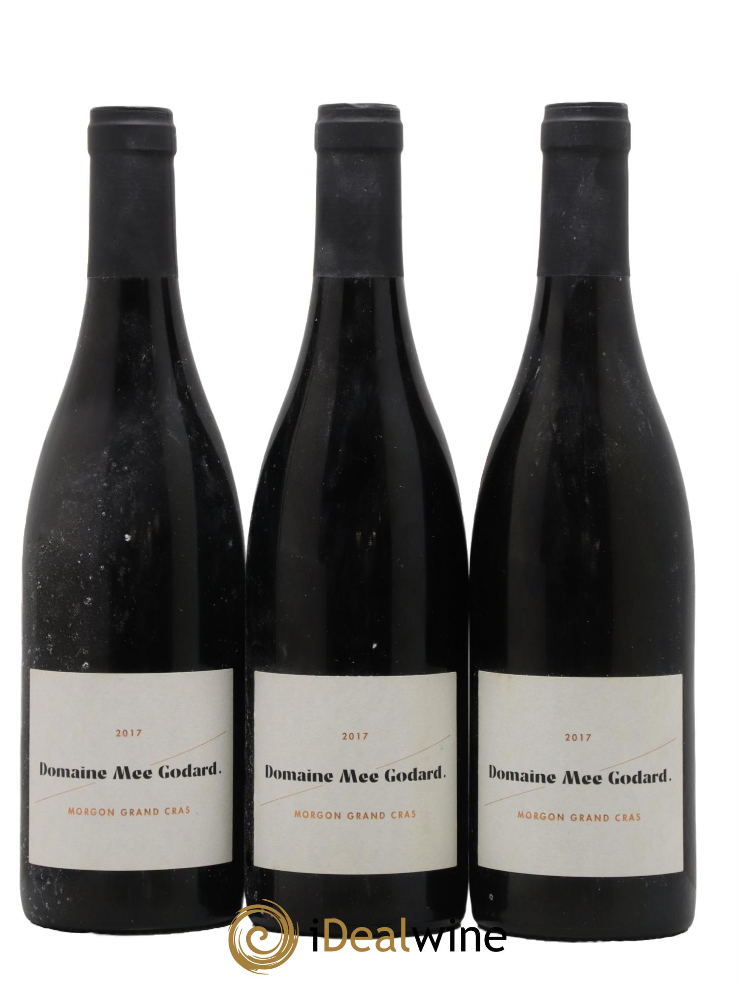 Morgon Grand Cras Mee Godard 2017 - Lot de 3 bouteilles - 0