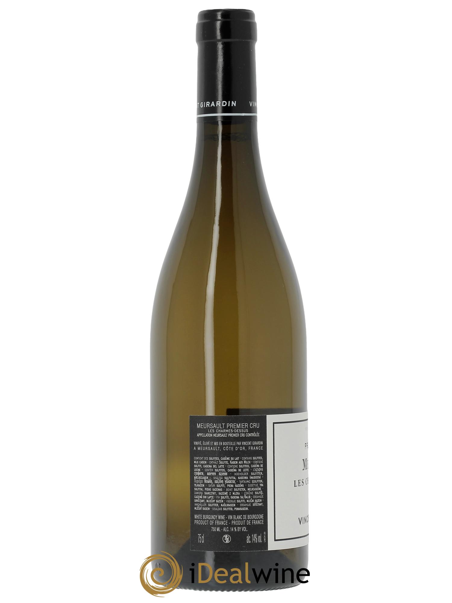 Meursault 1er Cru Les Charmes Dessus Vincent Girardin (Domaine)  2023 - Posten von 1 Flasche - 1
