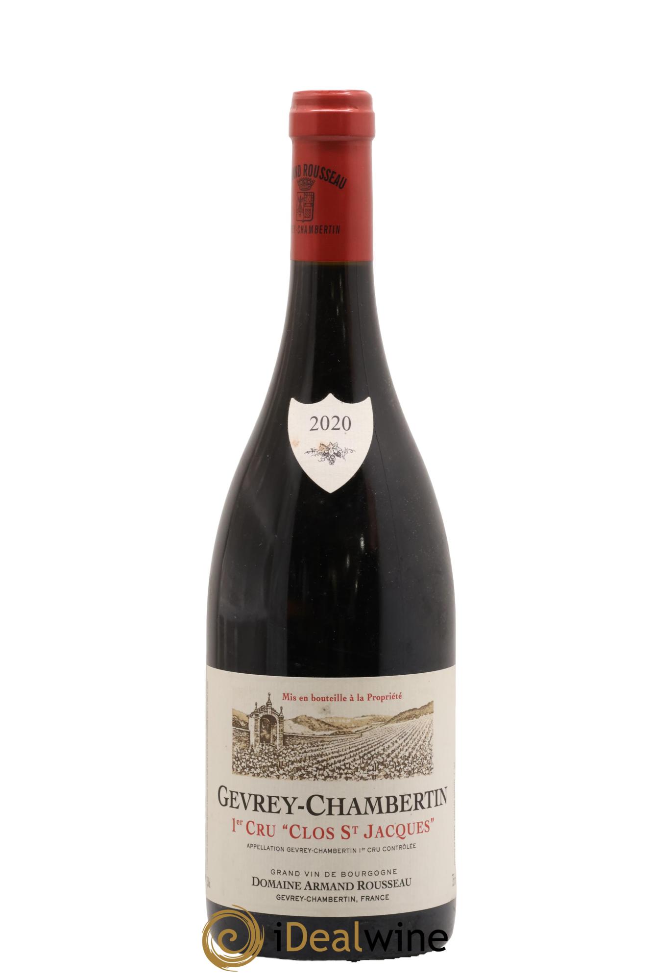 Gevrey-Chambertin 1er Cru Clos Saint-Jacques Armand Rousseau (Domaine) 2020 - Lot de 1 bouteille - 0