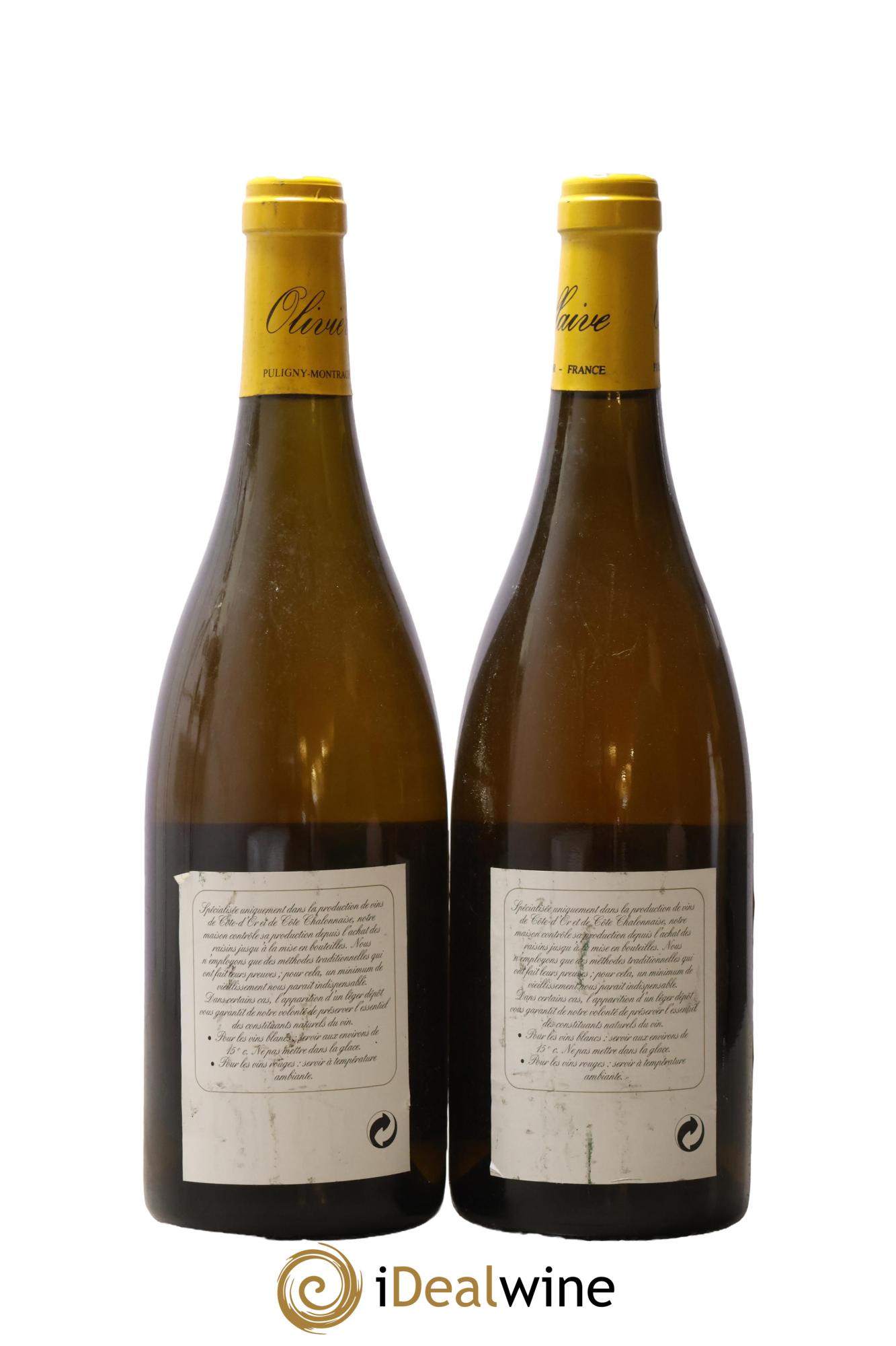 Montrachet Grand Cru Olivier Leflaive 2000 - Lot of 2 bottles - 1