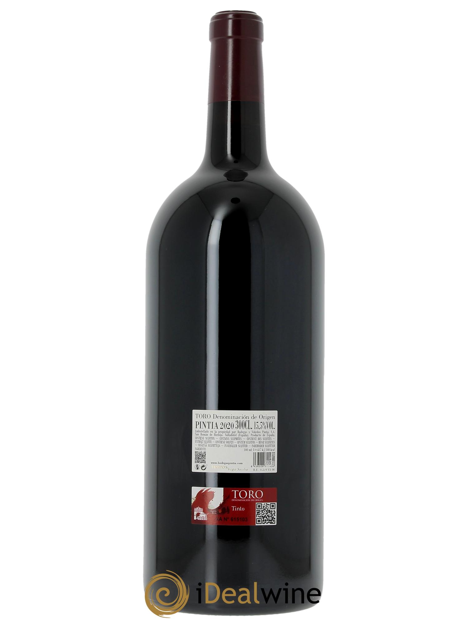 Toro DO Vega Sicilia Pintia Famille Alvarez 2020 - Lot of 1 double magnum - 2