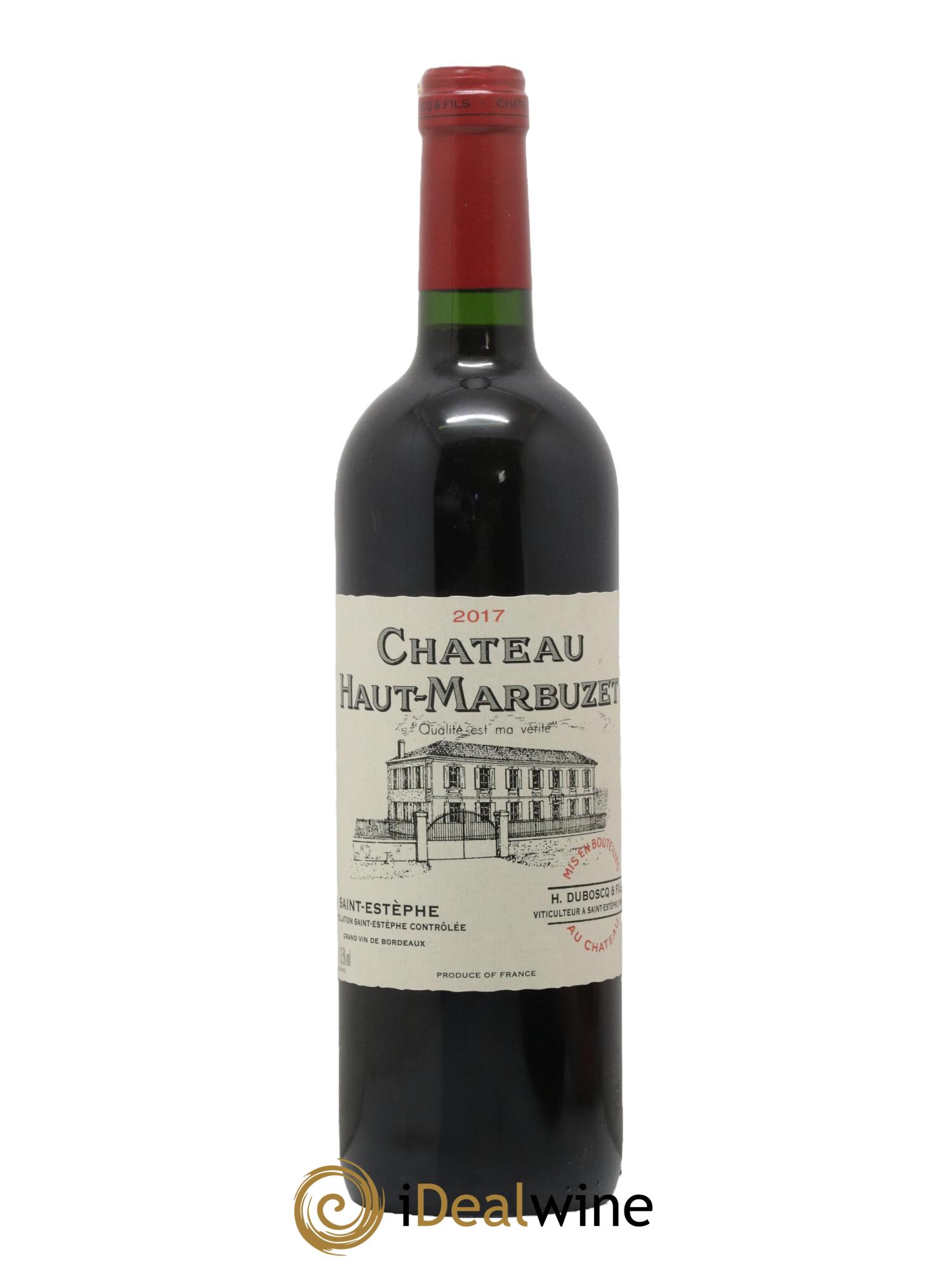 Château Haut Marbuzet 2017 - Lot de 1 bouteille - 0