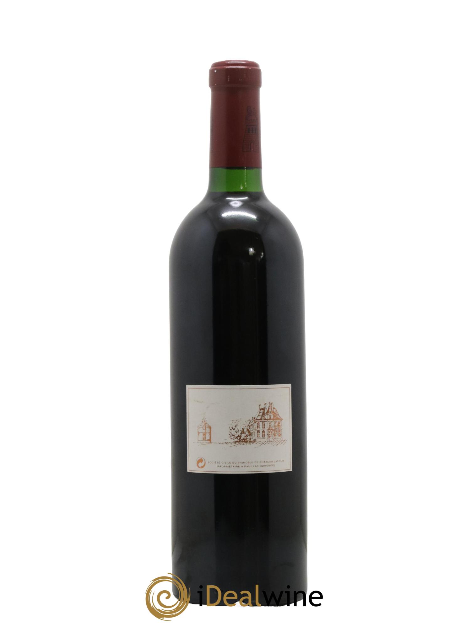 Château Latour 1er Grand Cru Classé 1999 - Lot de 1 bouteille - 1