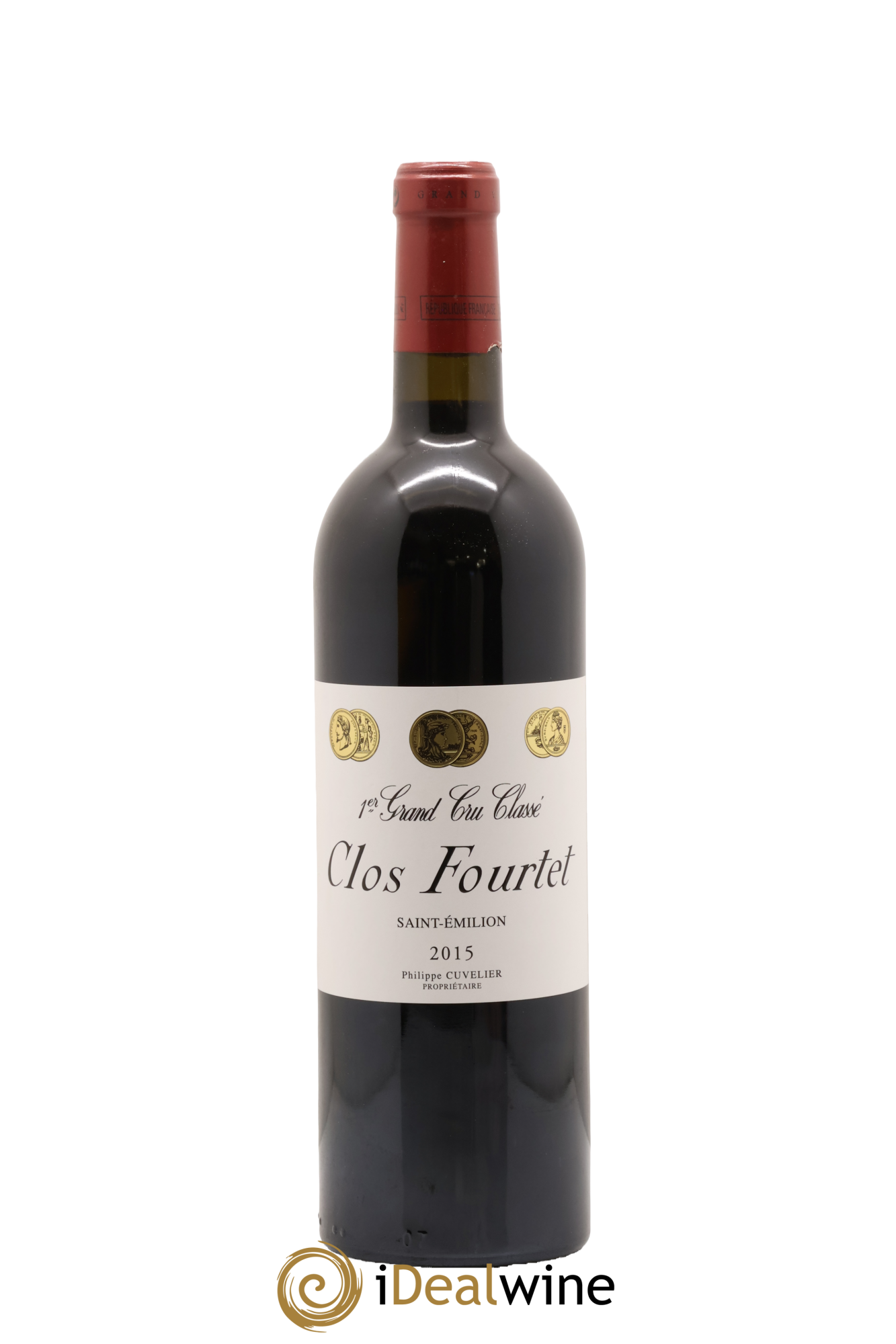 Clos Fourtet 1er Grand Cru Classé B 2015 - Lot de 1 bouteille - 0