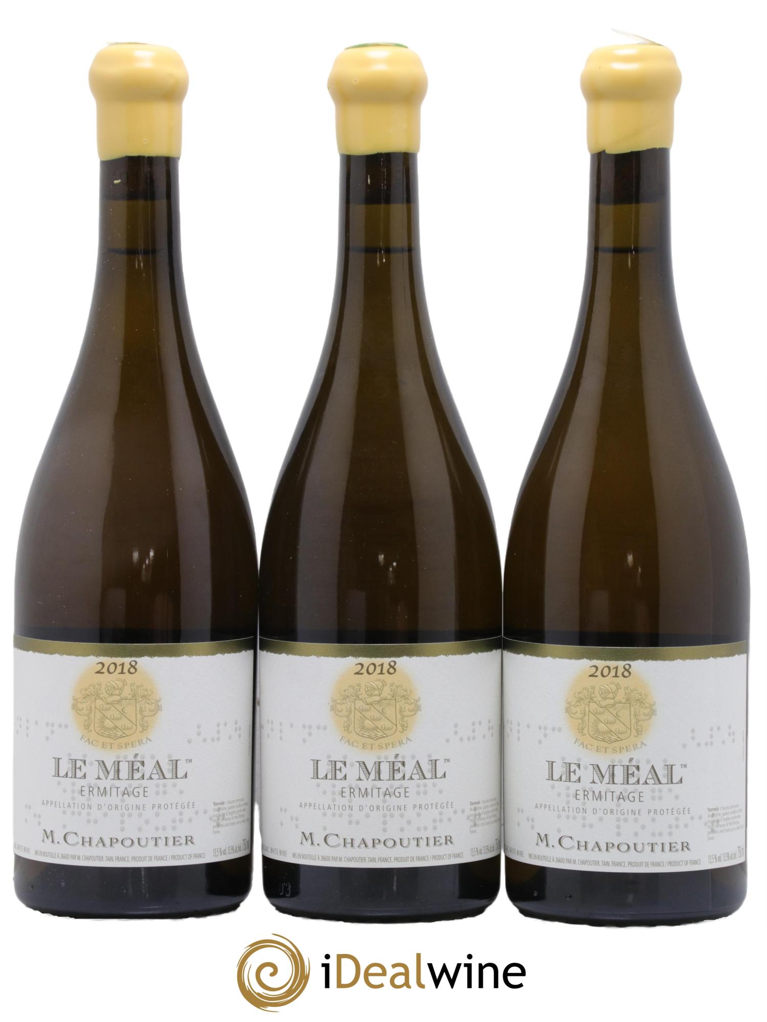 Hermitage Ermitage Le Méal Chapoutier 2018 - Lot de 6 bouteilles - 2