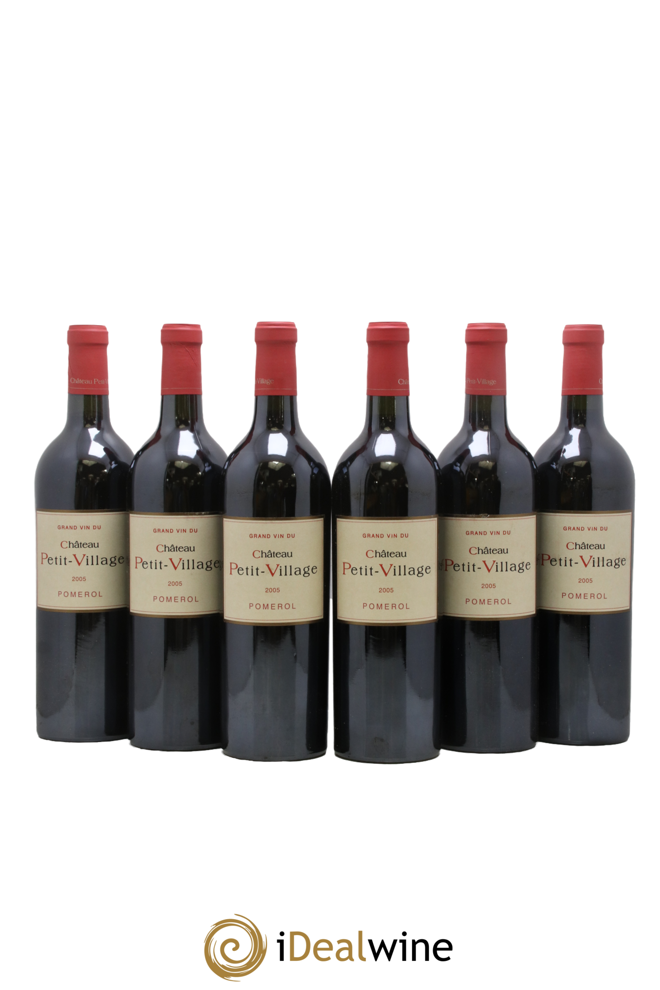 Château Petit Village 2005 - Lot of 6 bottles - 0