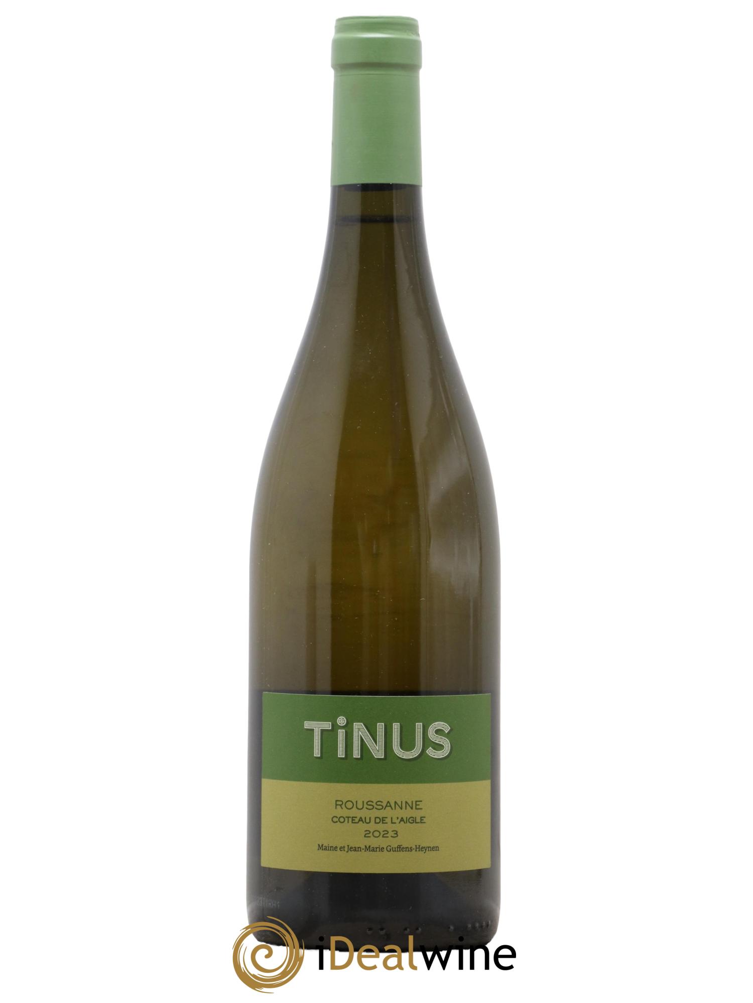 Vin de France Château des Tourettes Tinus Roussanne Coteau de l'Aigle Jean-Marie Guffens 2023 - Lot de 1 bouteille - 0