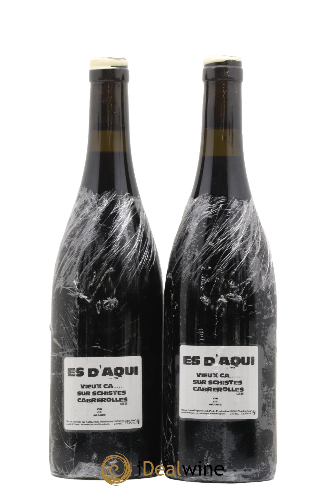 Vin de France Brutal Es D'Acqui 2015 - Lot de 2 bouteilles - 1