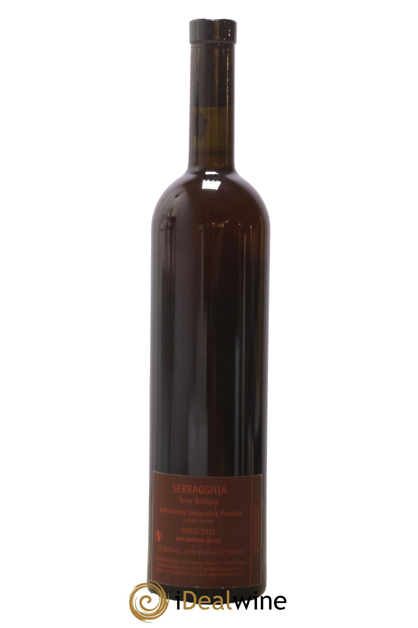 Terre Siciliane Azienda Serragghia Fanino Catarratto e Pignatello Azienda Serragghia 2019 - Lot de 1 bouteille - 1