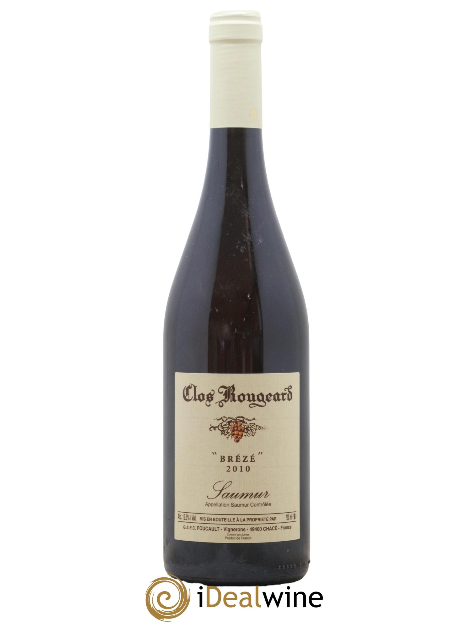 Saumur Brézé Clos Rougeard 2010 - Posten von 1 Flasche - 0