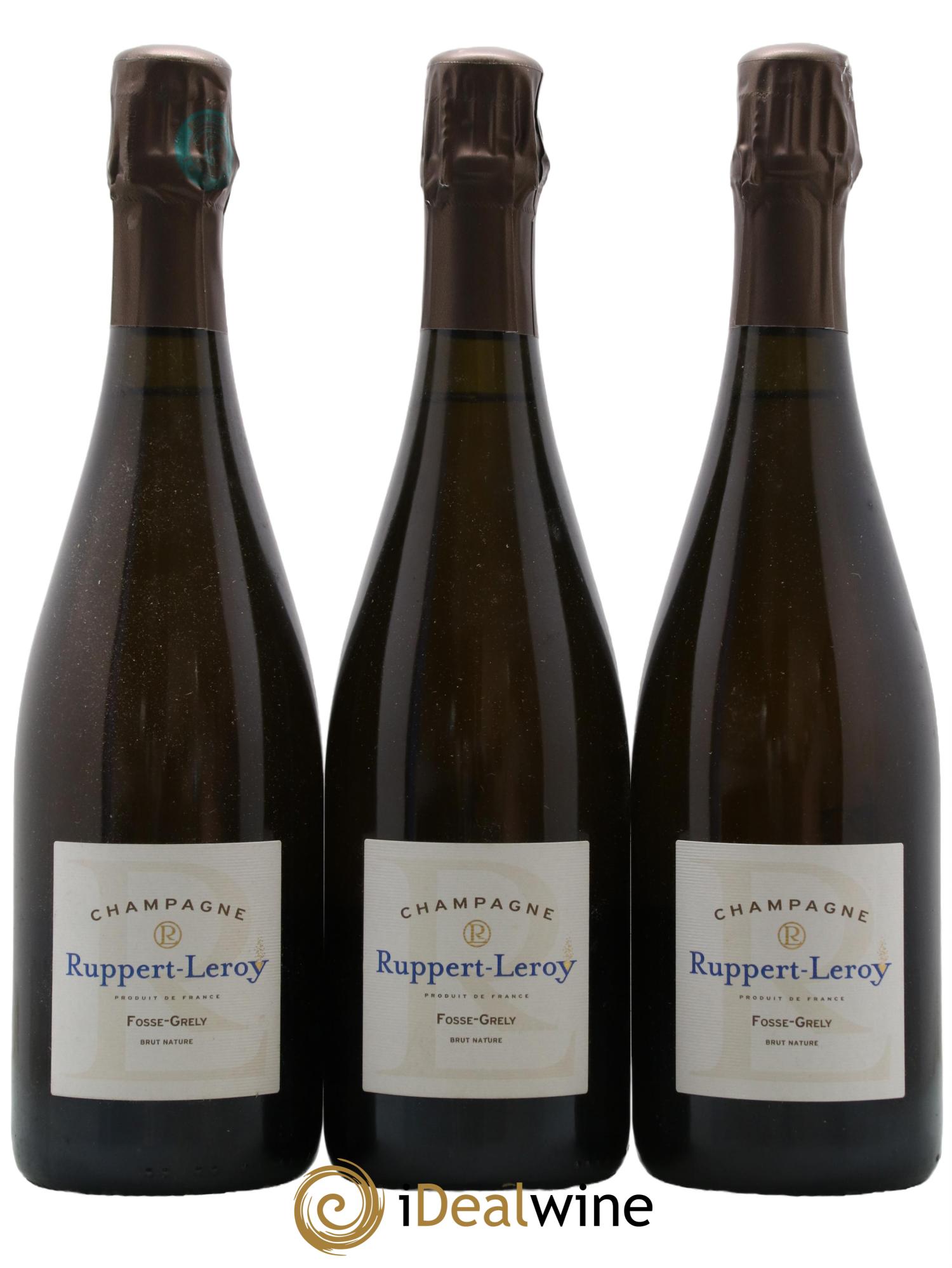 Fosse-Grely Brut Nature Ruppert-Leroy - Lot de 3 bouteilles - 0