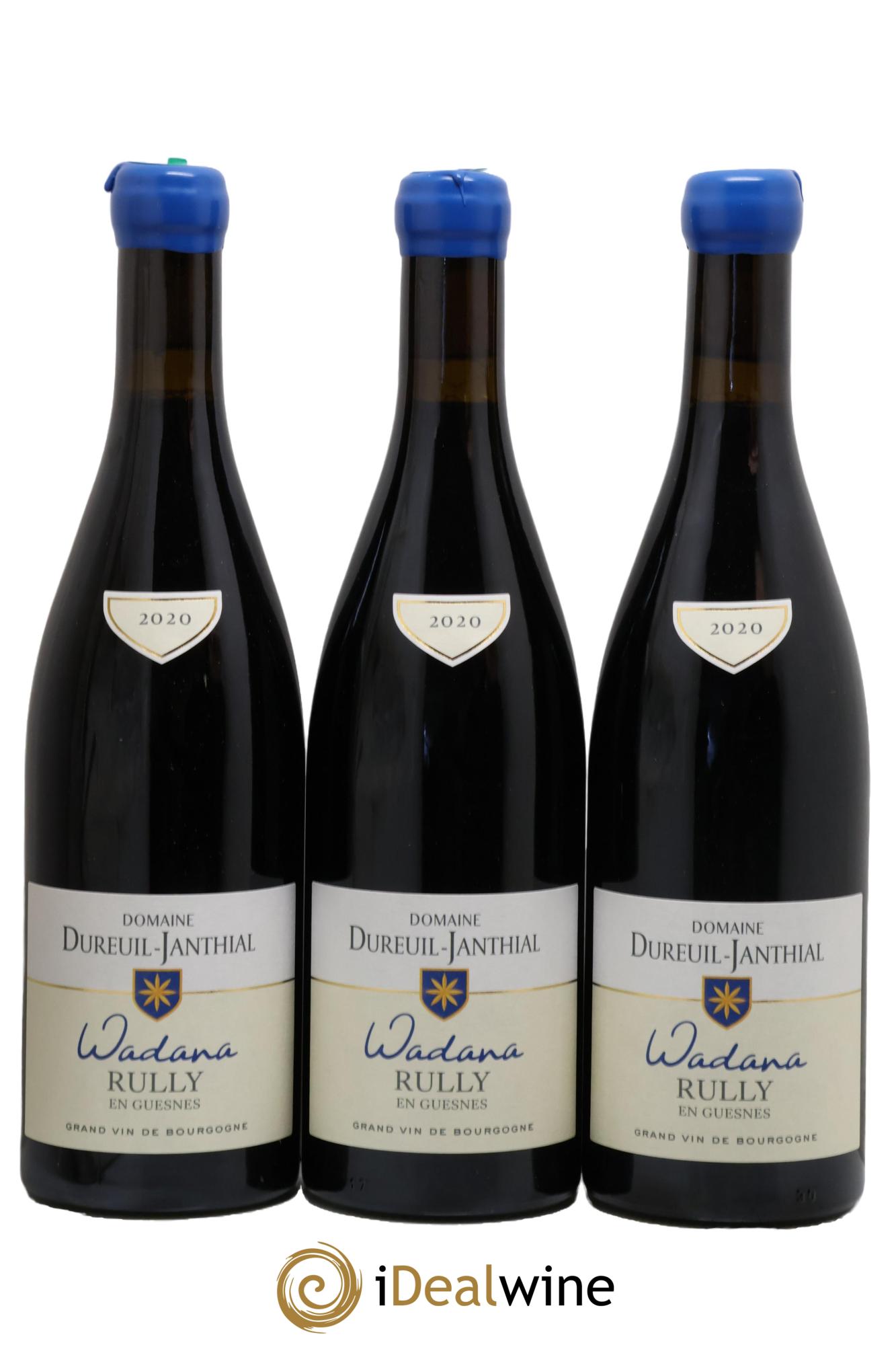 Rully En Guesnes Wadana Vincent Dureuil-Janthial 2020 - Posten von 3 Flaschen - 0