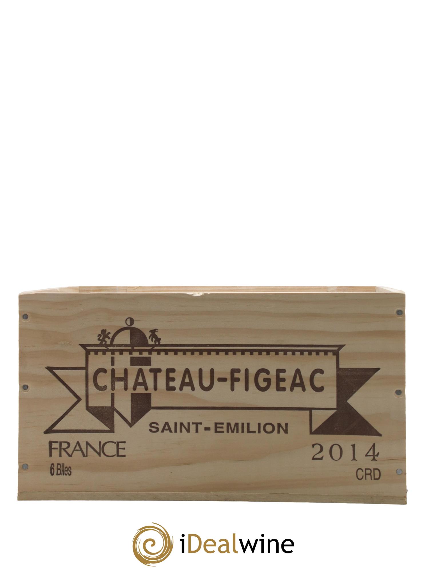 Château Figeac 1er Grand Cru Classé A 2014 - Lotto di 6 bottiglie - 5