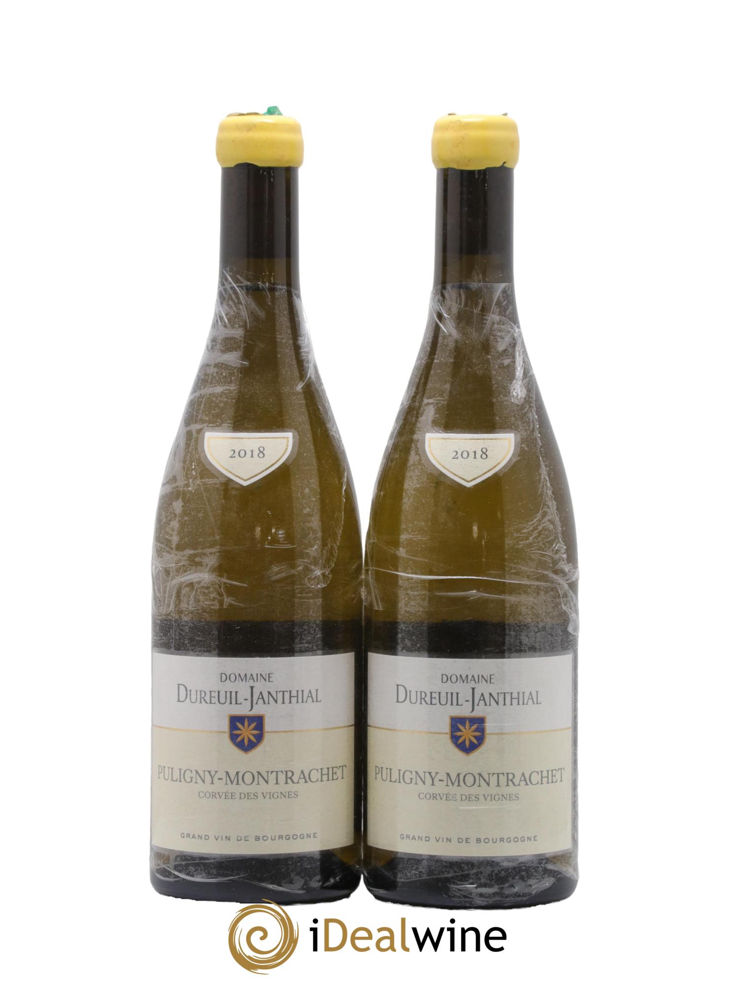 Puligny-Montrachet Corvées des Vignes Vincent Dureuil-Janthial 2018 - Lot de 2 bouteilles - 0
