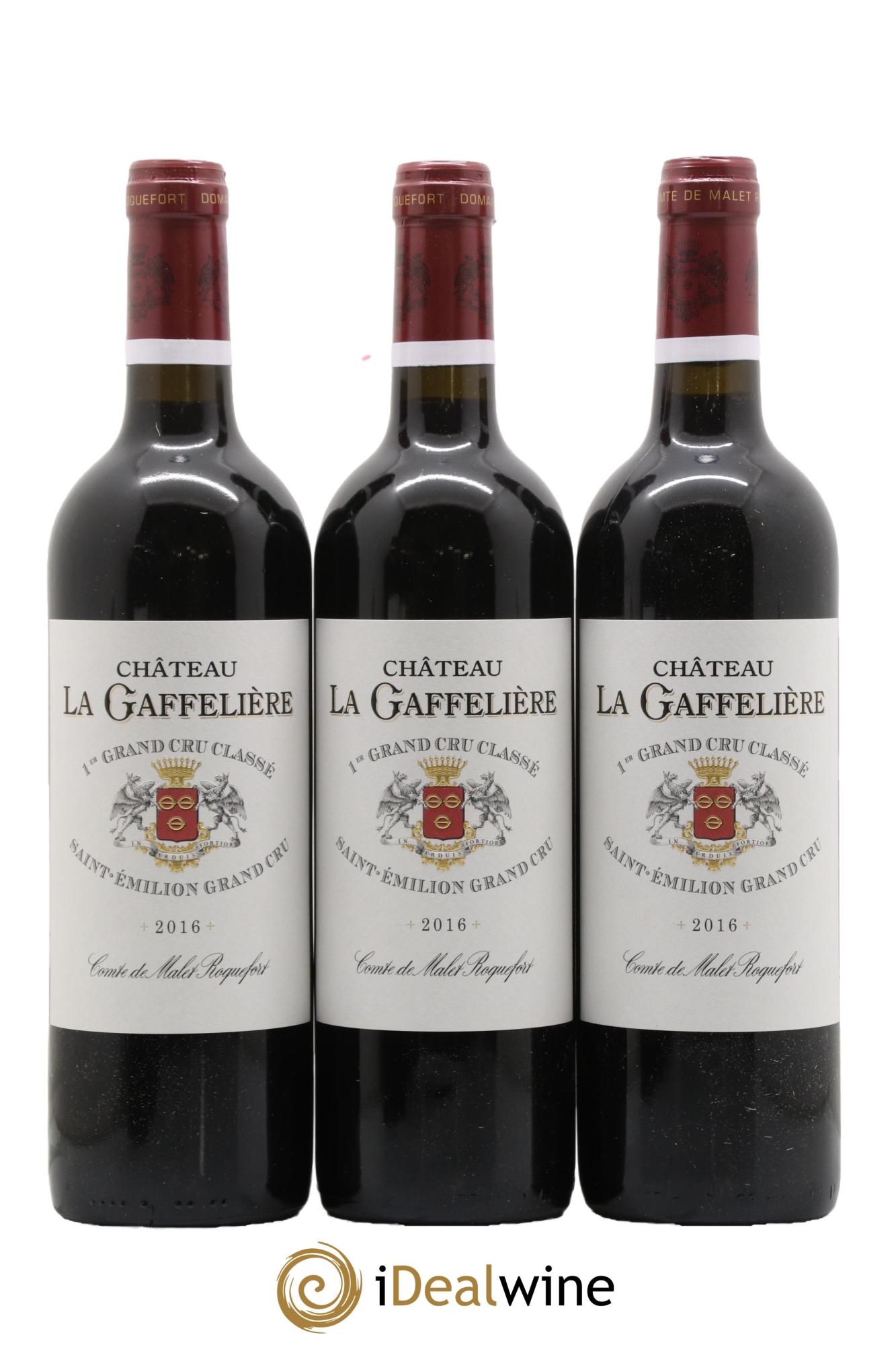 Château la Gaffelière 1er Grand Cru Classé B 2016 - Lot de 6 bouteilles - 1